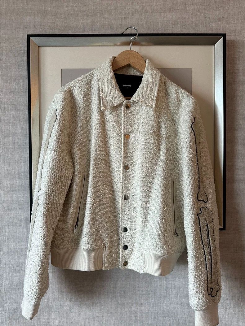 Amiri Amiri white bone jacket-2506 Size US M / EU 48-50 / 2 - 1 Thumbnail