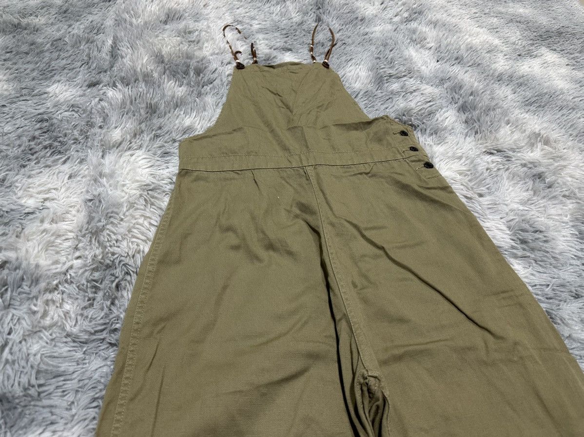 Kapital 🔥Vintage Kapital Overalls Leather Laces Pants Wide Leg Size US 32 / EU 48 - 7 Thumbnail
