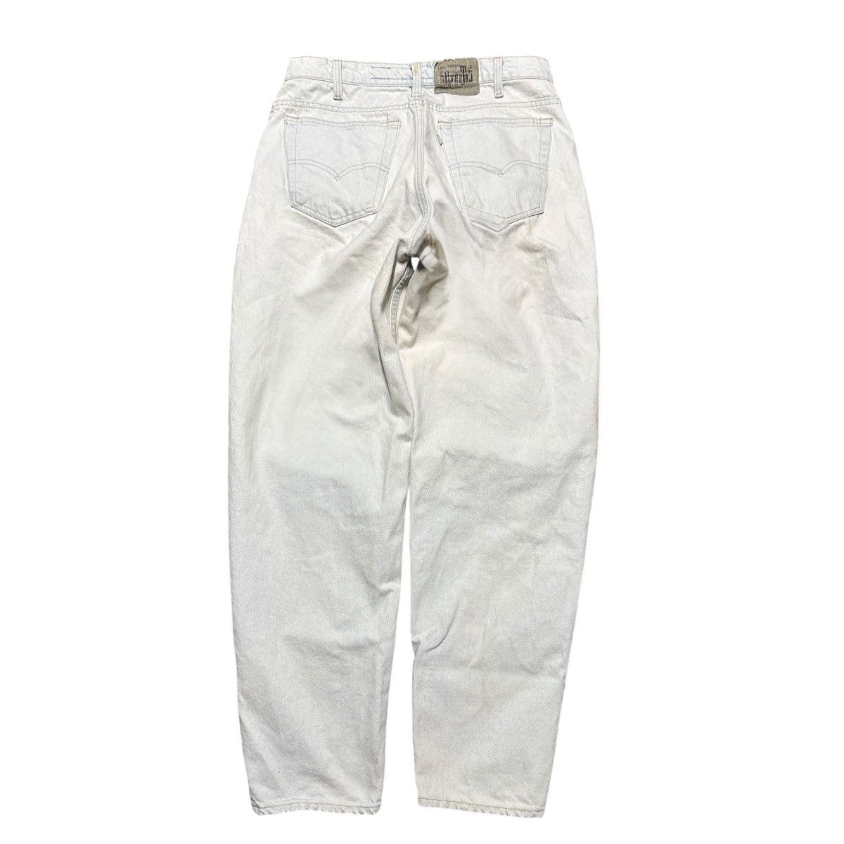 Levi's × Vintage Vintage 90s Levi’s Silvertab Loose Blue Denim Jeans Size US 34 / EU 50 - 2 Thumbnail
