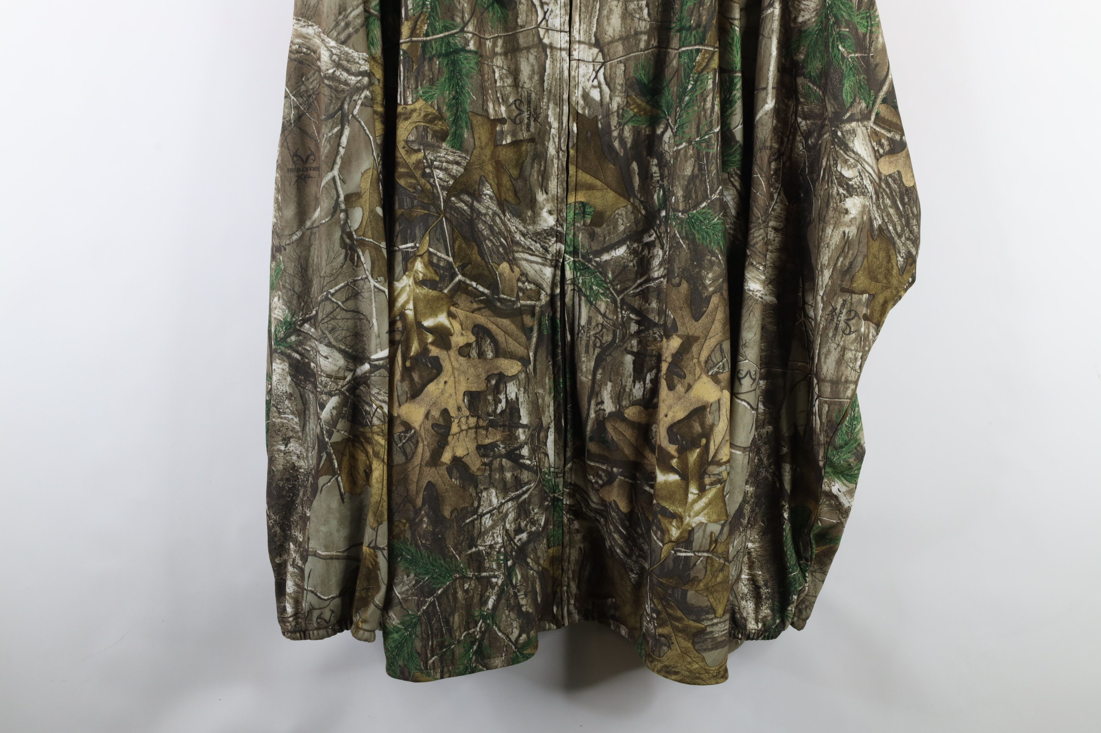 Vintage Vintage Camouflage Insect Shield Chamois Cloth Hooded Jacket Size US XXL / EU 58 / 5 - 3 Thumbnail
