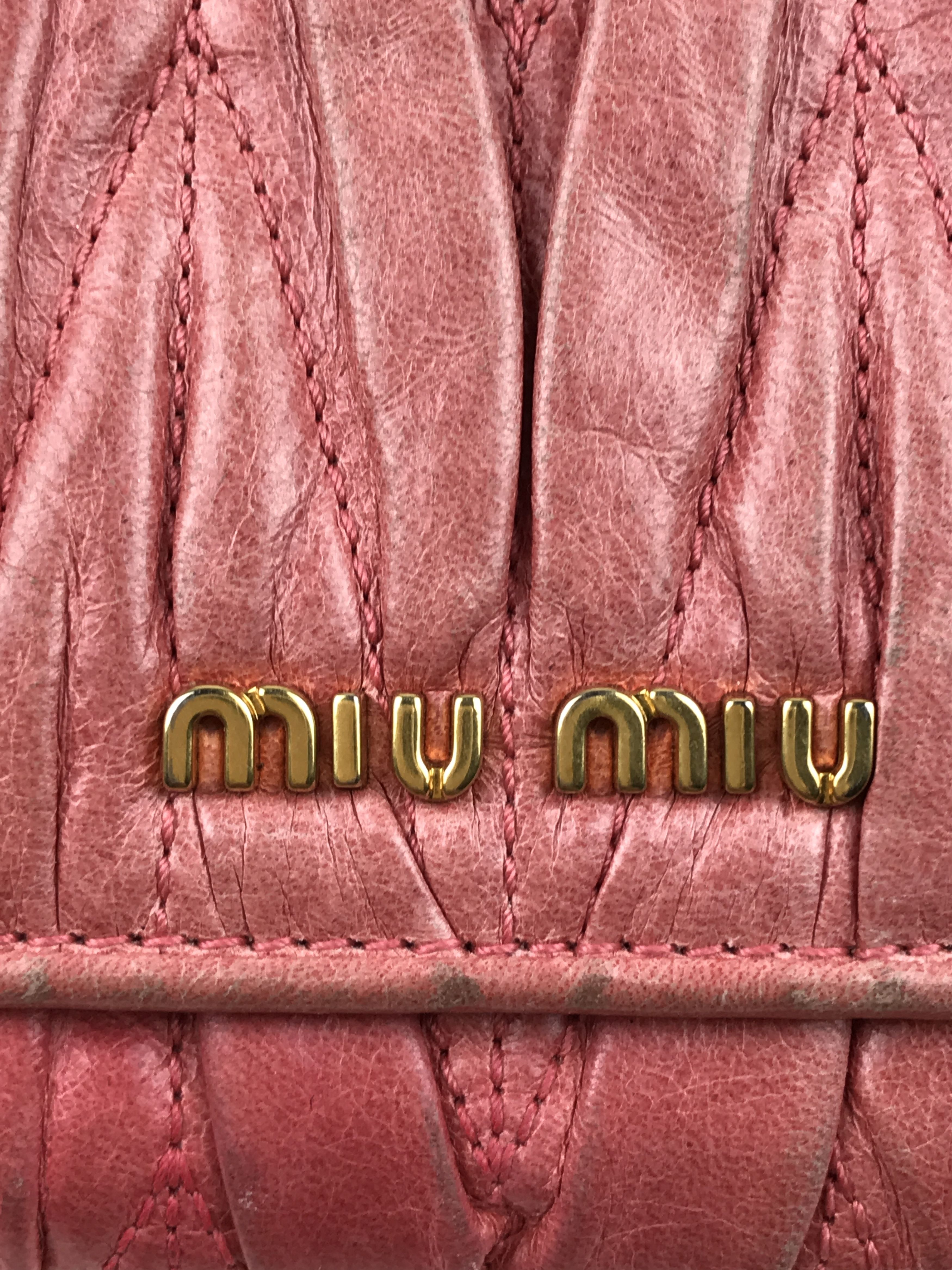 Miu Miu × Vintage Miu Miu Bifold Long Wallet Size ONE SIZE - 8 Thumbnail
