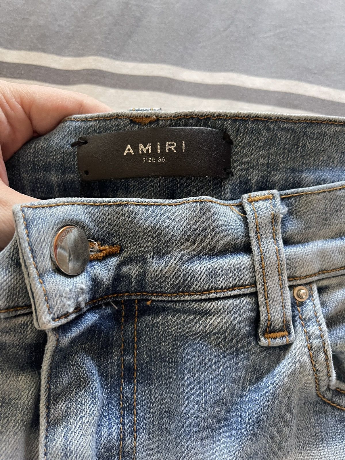 Amiri Final Price Amiri Bandana jeans Size US 34 / EU 50 - 9 Thumbnail