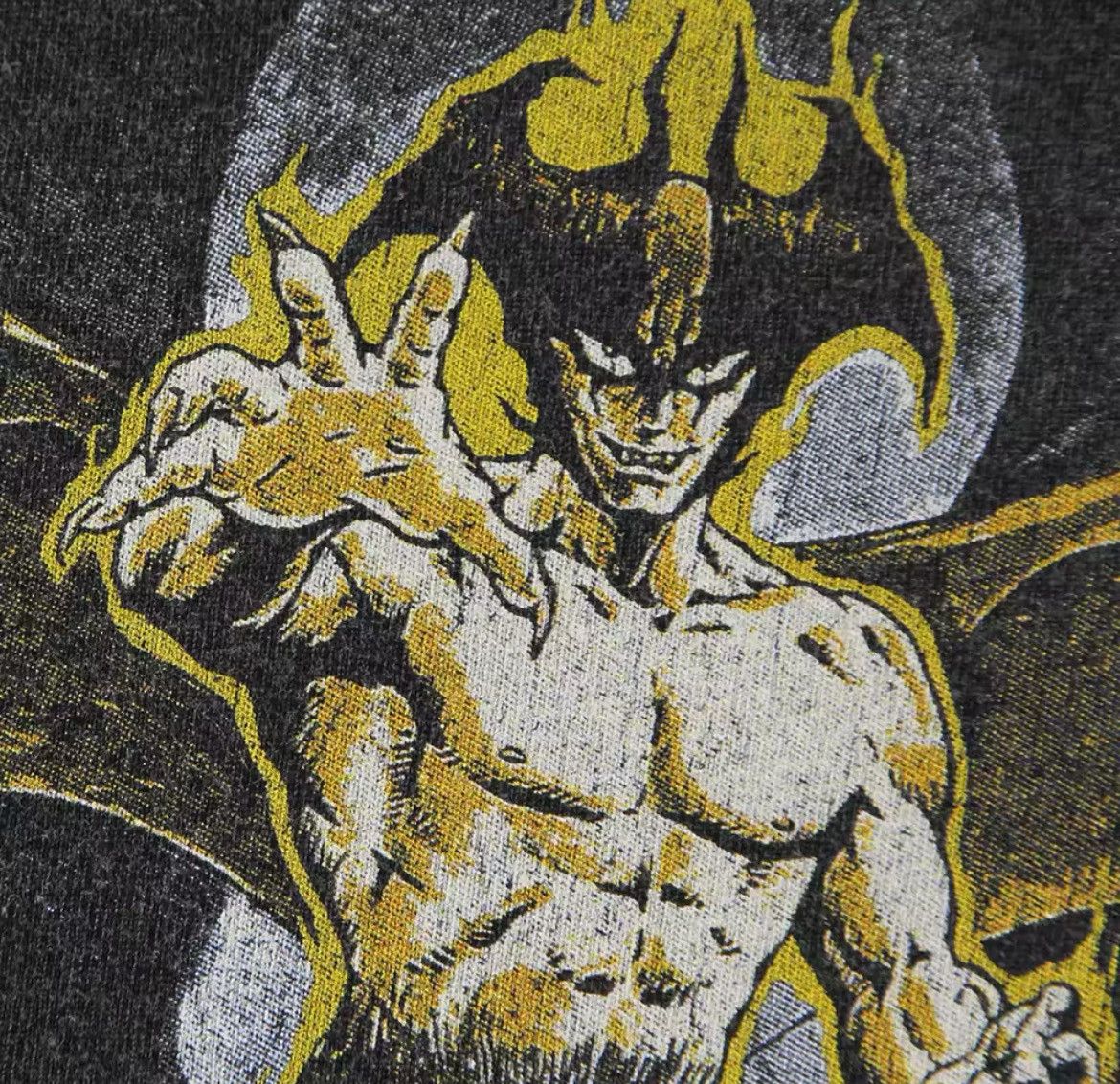 Japanese Brand × Vintage Devilman Graphic Printed Cotton Tshirt Size US M / EU 48-50 / 2 - 4 Thumbnail