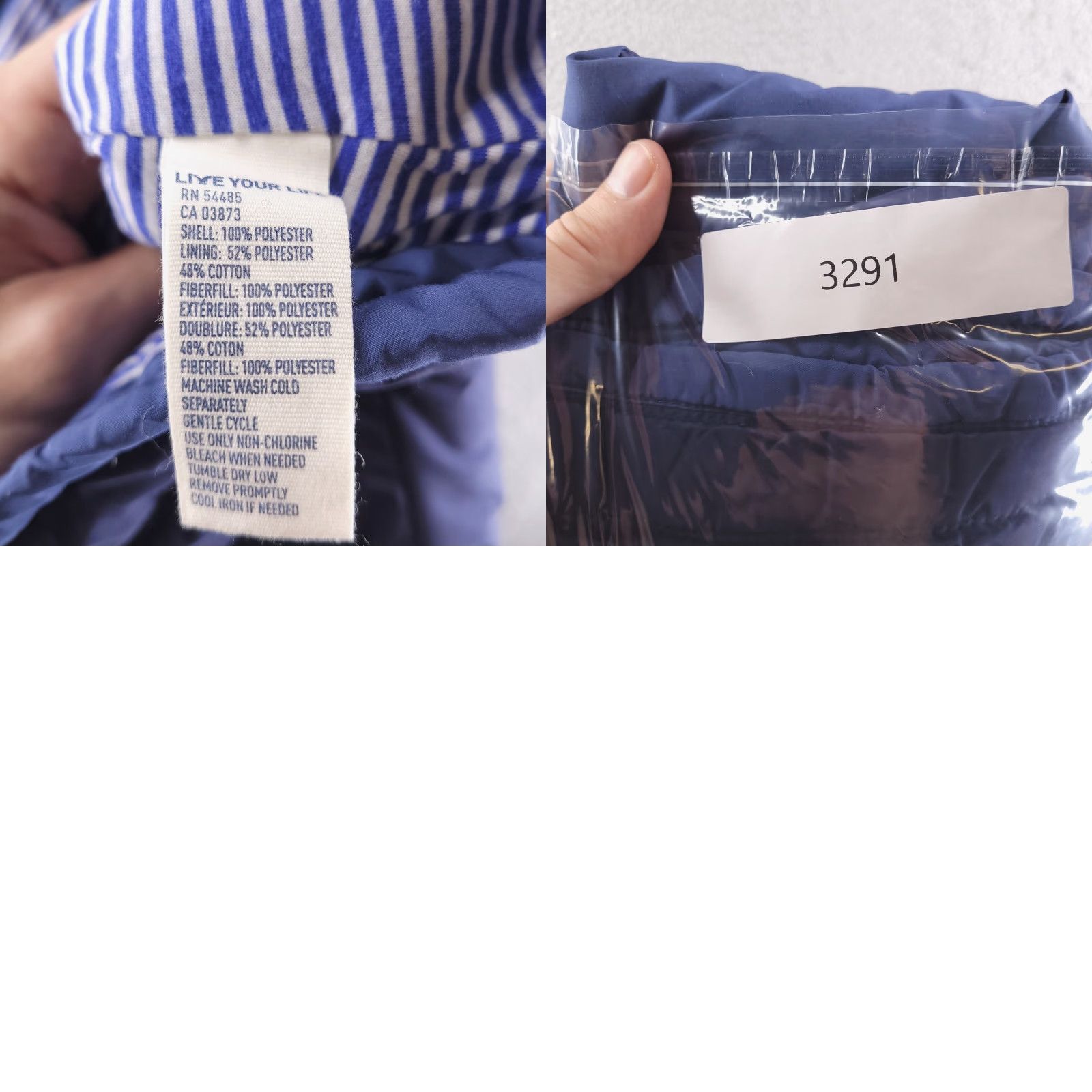 American Eagle Outfitters American Eagle Puffer Vest Womens Small Blue Sleeveless Jacket Size S / US 4 / IT 40 - 8 Thumbnail