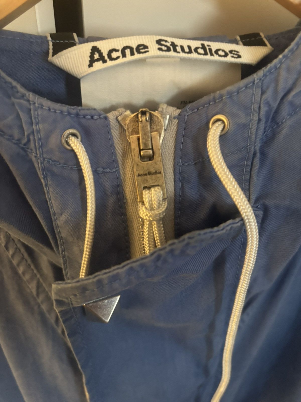 Acne Studios Acne Studios Blue Studded Parka Jacket Size US S / EU 44-46 / 1 - 3 Thumbnail