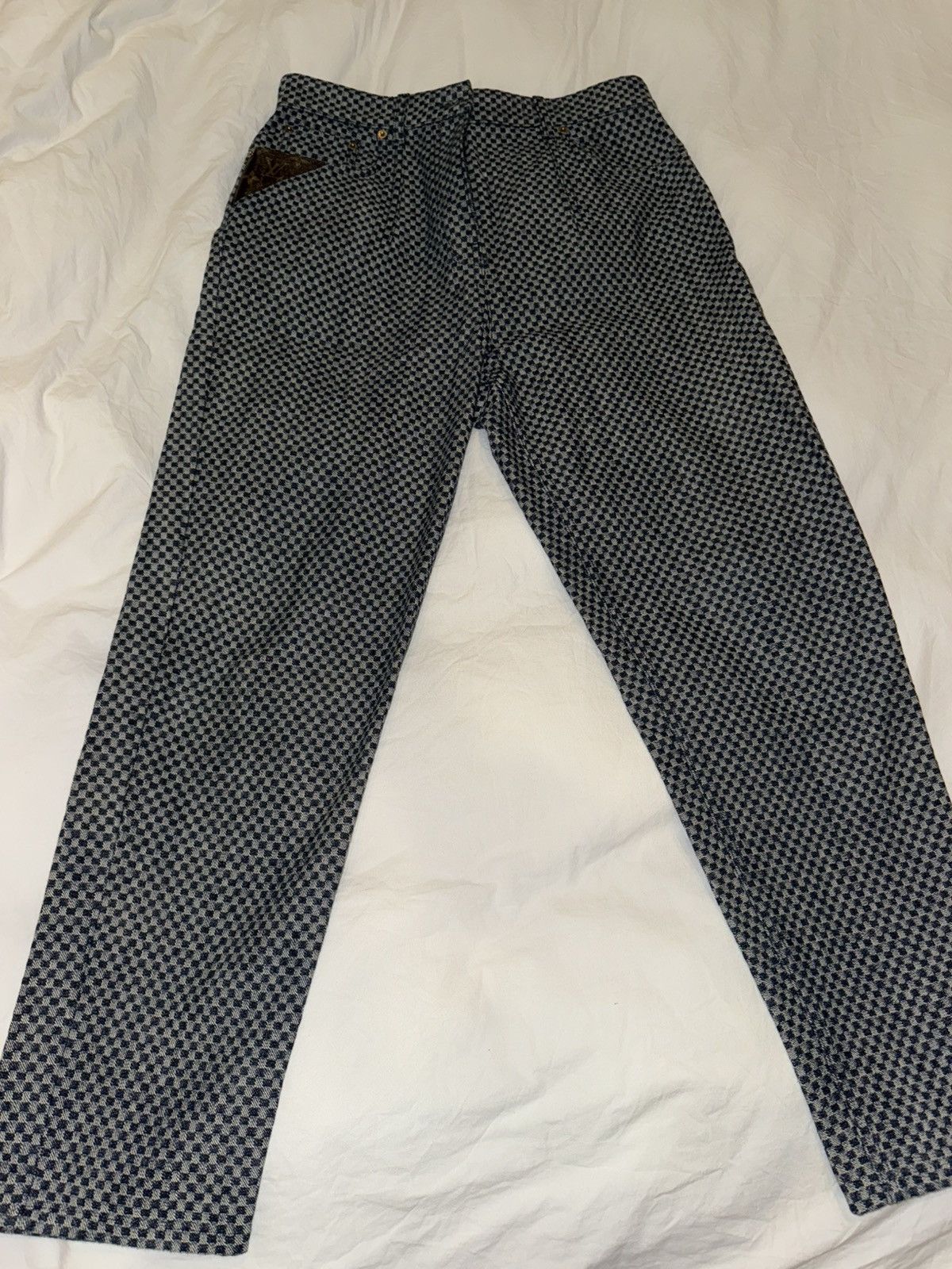 Louis Vuitton LV Denim Pants (Jeans) Navy Size US 31 - 1 Thumbnail
