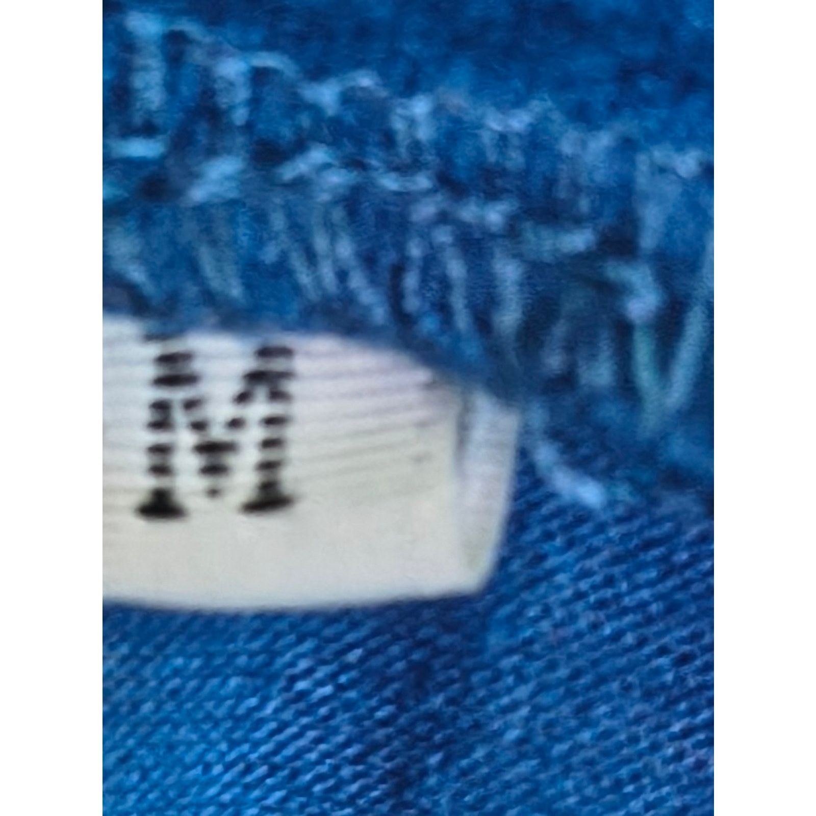 The Unbranded Brand Blue Chevron Stripe Tank Top M Retro Color Block Sleeveless Size M / US 6-8 / IT 42-44 - 3 Thumbnail