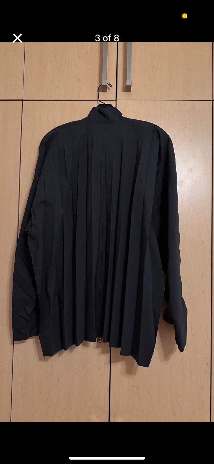 Pleats Please Issey Miyake Homme Plisse Issey Miyake Charcoal Edge Jacket Size US L / EU 52-54 / 3 - 5 Thumbnail