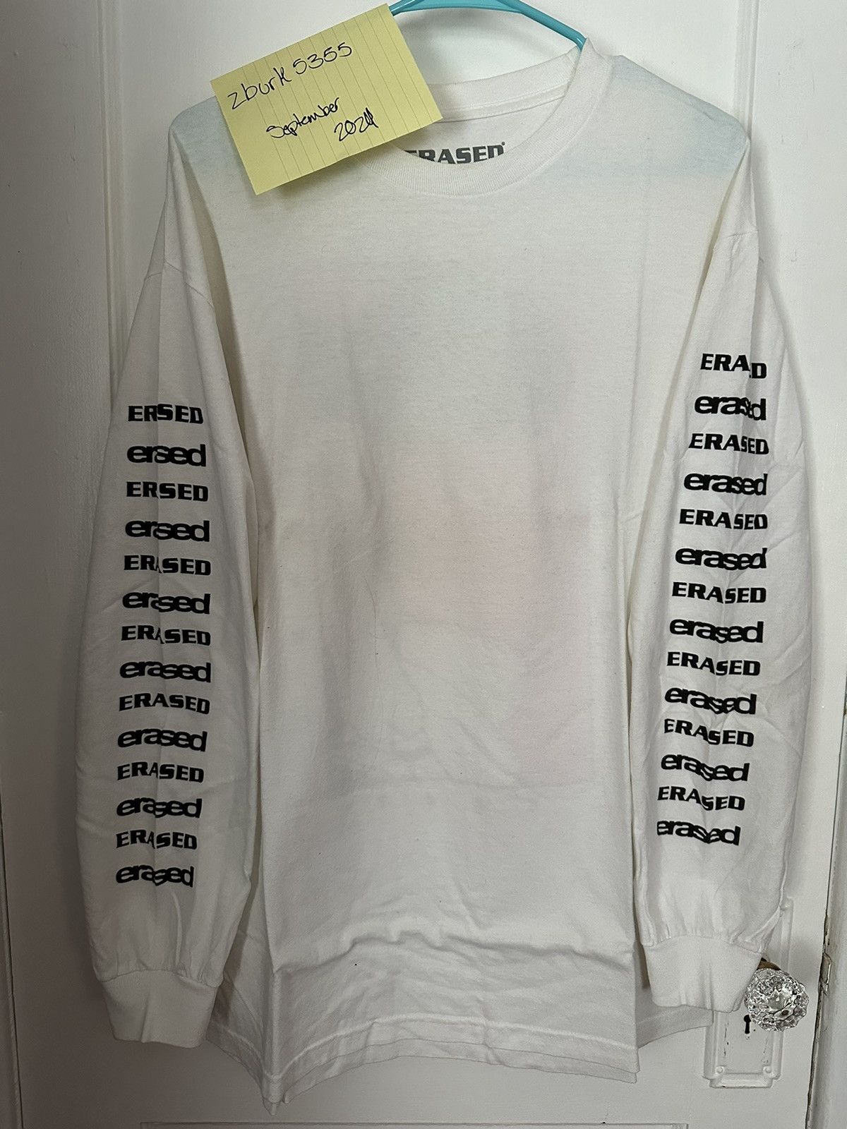 Erased Project Erased Project - Kagome 2.0 Long sleeve - White - Large |  Grailed