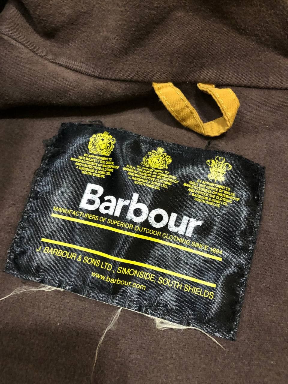 Barbour yellow Barbour jacket Y2K logo vintage luxury Streetwear Size US XL / EU 56 / 4 - 2 Thumbnail