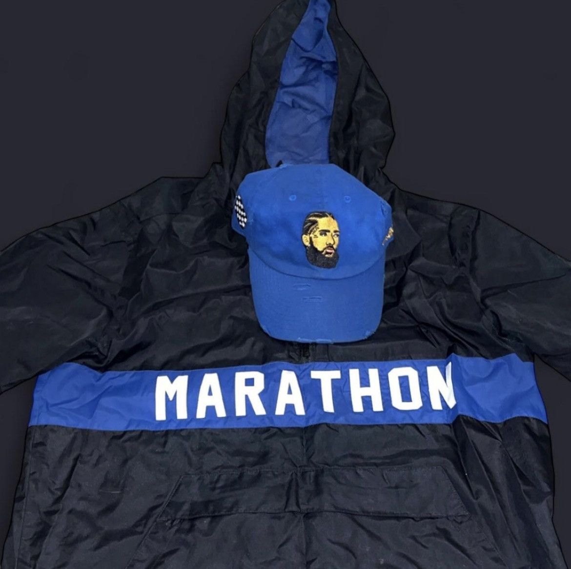 Other The Marathon Continues Anorak Windbreaker Size US M / EU 48-50 / 2 - 3 Thumbnail