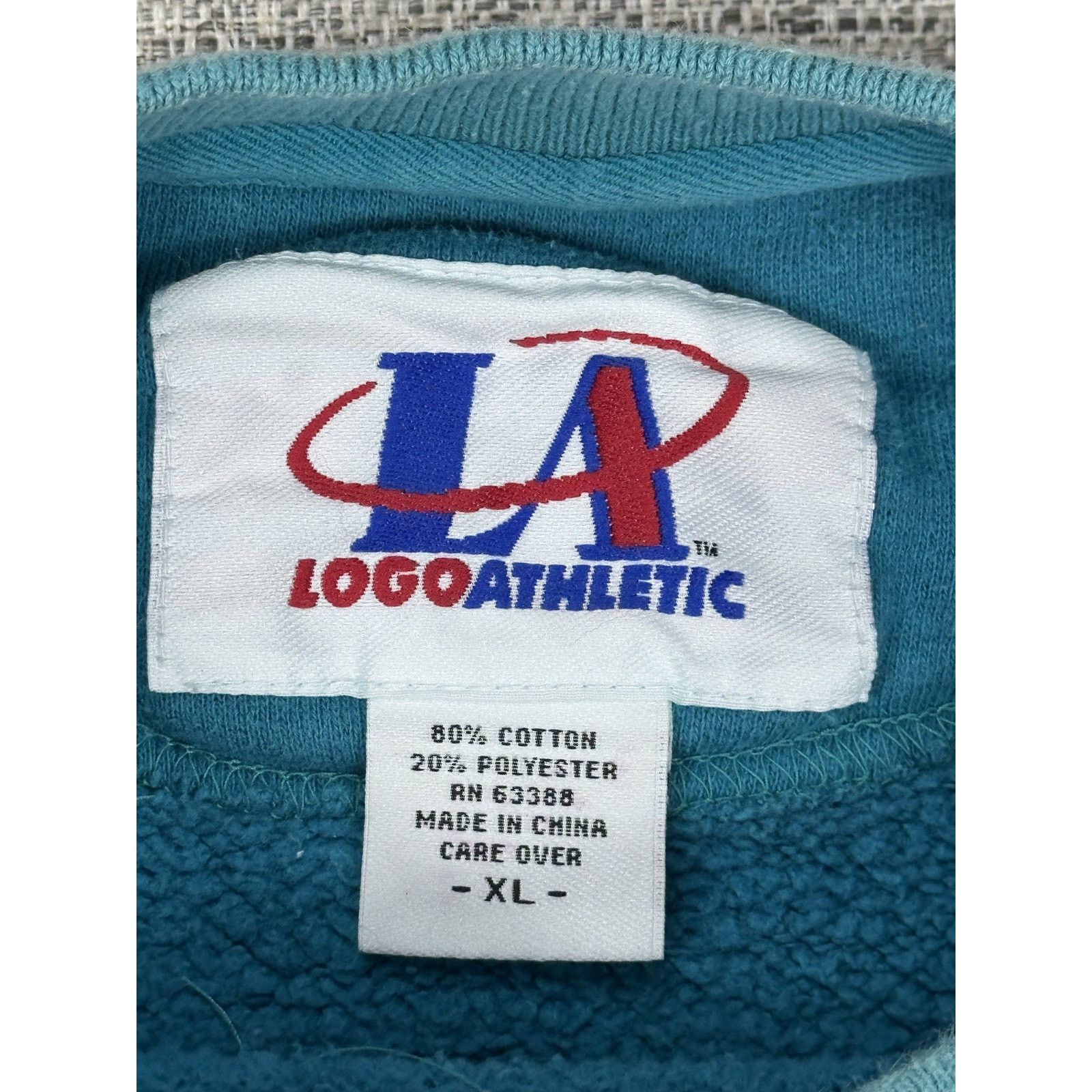 Logo Athletic Florida Marlins Sweatshirt Sz XL Blue MLB Logo Athletic 90s Size US XL / EU 56 / 4 - 10 Thumbnail