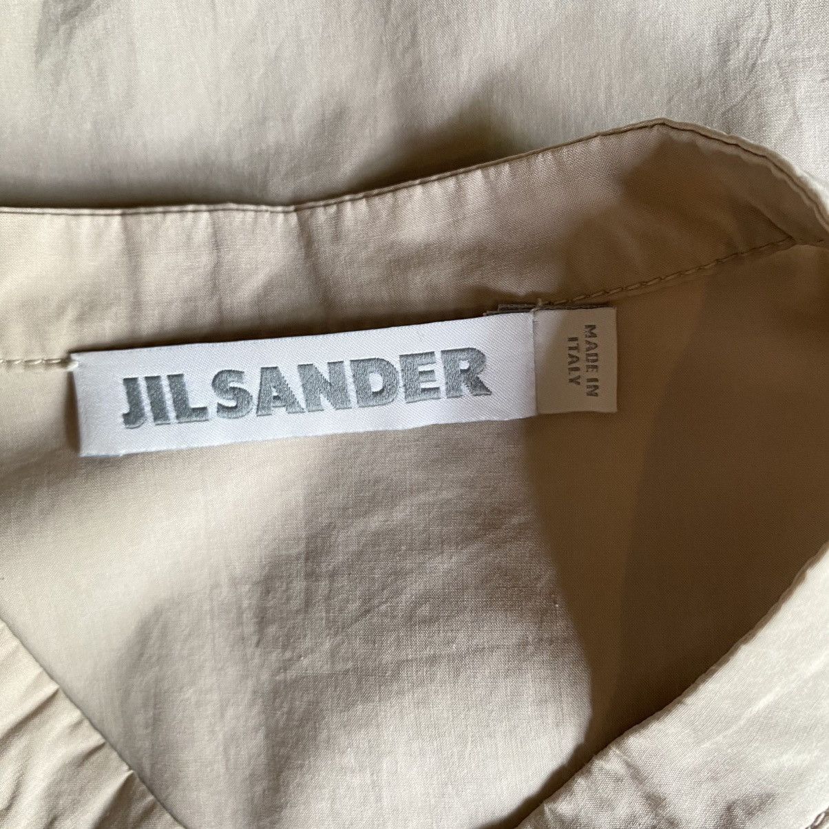 Jil Sander Jil Sander Mandarin Collar 3/4 Sleeve Blouse Size XXS / US 00 / IT 34 - 10 Thumbnail
