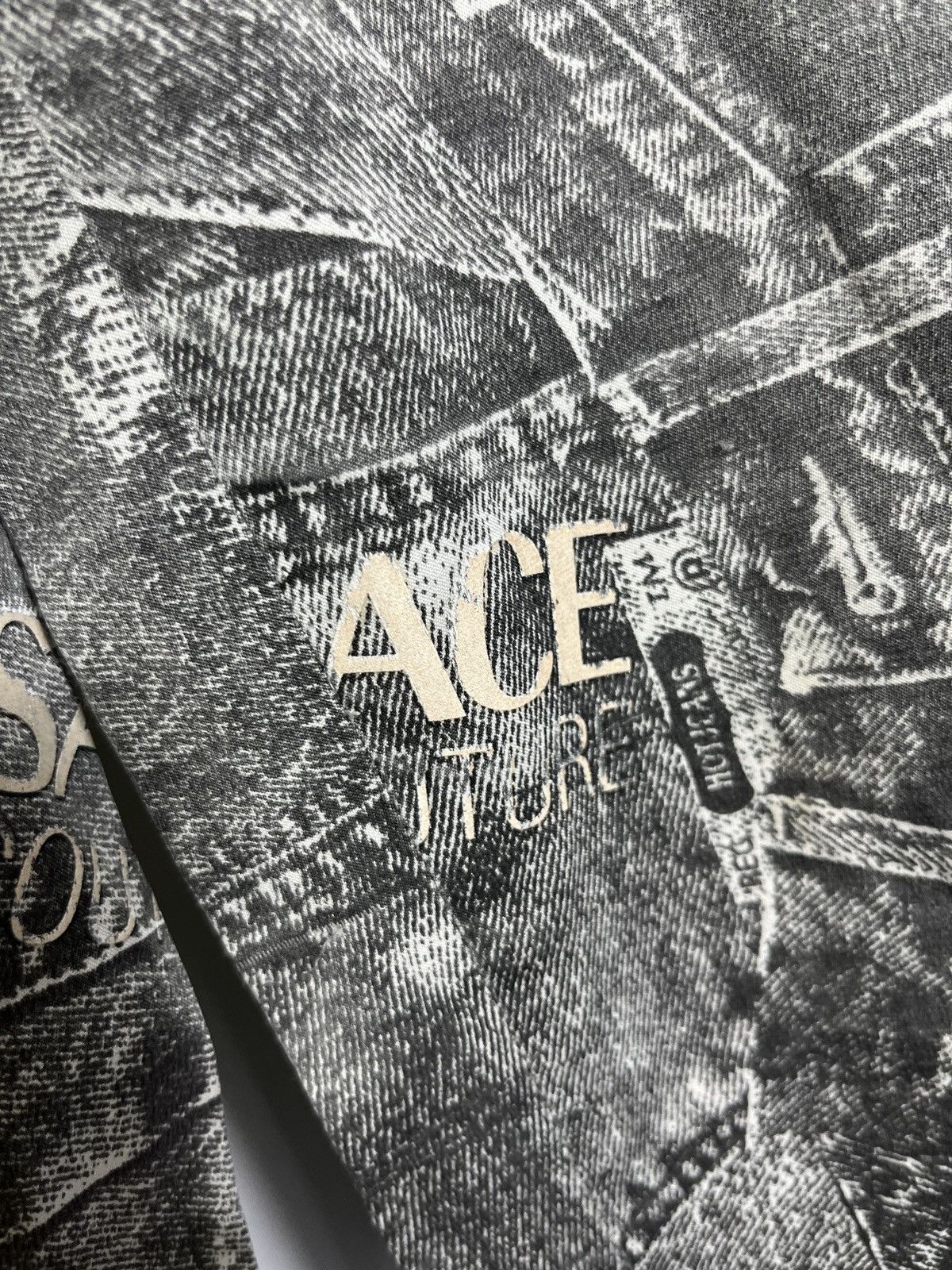 Versace Versace jeans couture woman pants monogram gray Sz 40 Size 27" / US 4 / IT 40 - 3 Thumbnail