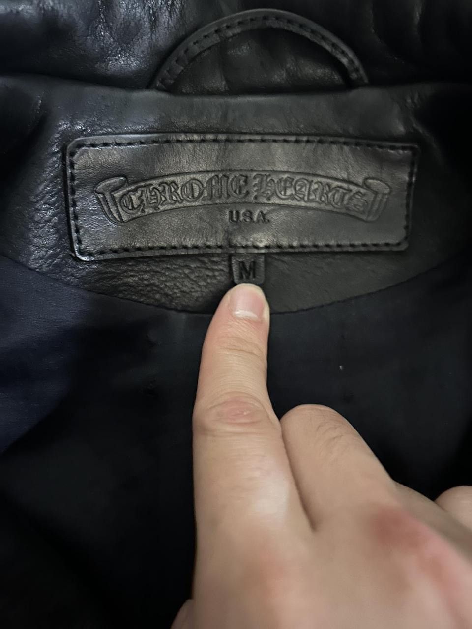 Chrome Hearts Chrome Hearts Double Breasted Leather Jacket Size US M / EU 48-50 / 2 - 3 Thumbnail
