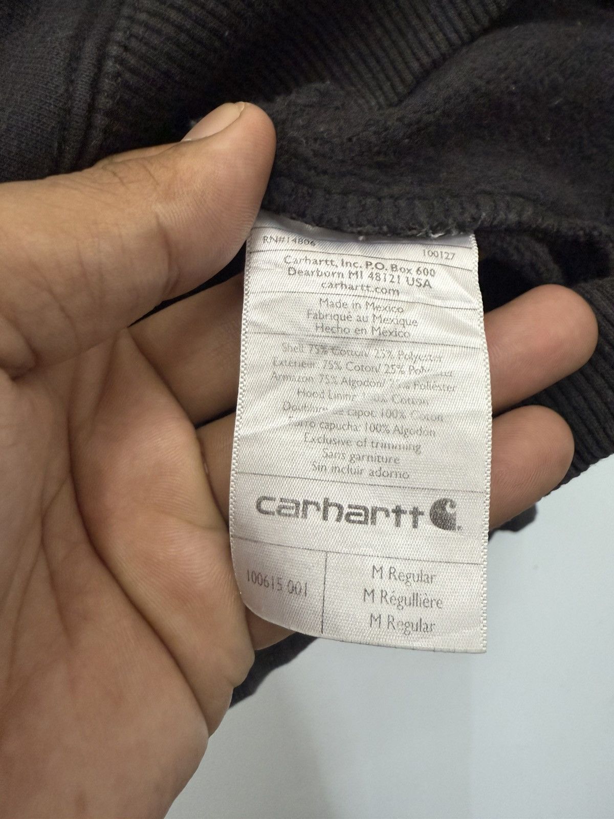 Carhartt 🔥 Carhartt Streetwear Distressed Sweat Hoodie - M Size US L / EU 52-54 / 3 - 7 Thumbnail
