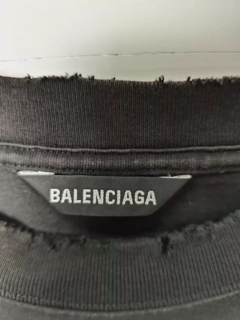 Balenciaga Balenciaga Logo Letter Pattern Printed Short Sleeve Loose Size US XS / EU 42 / 0 - 4 Thumbnail