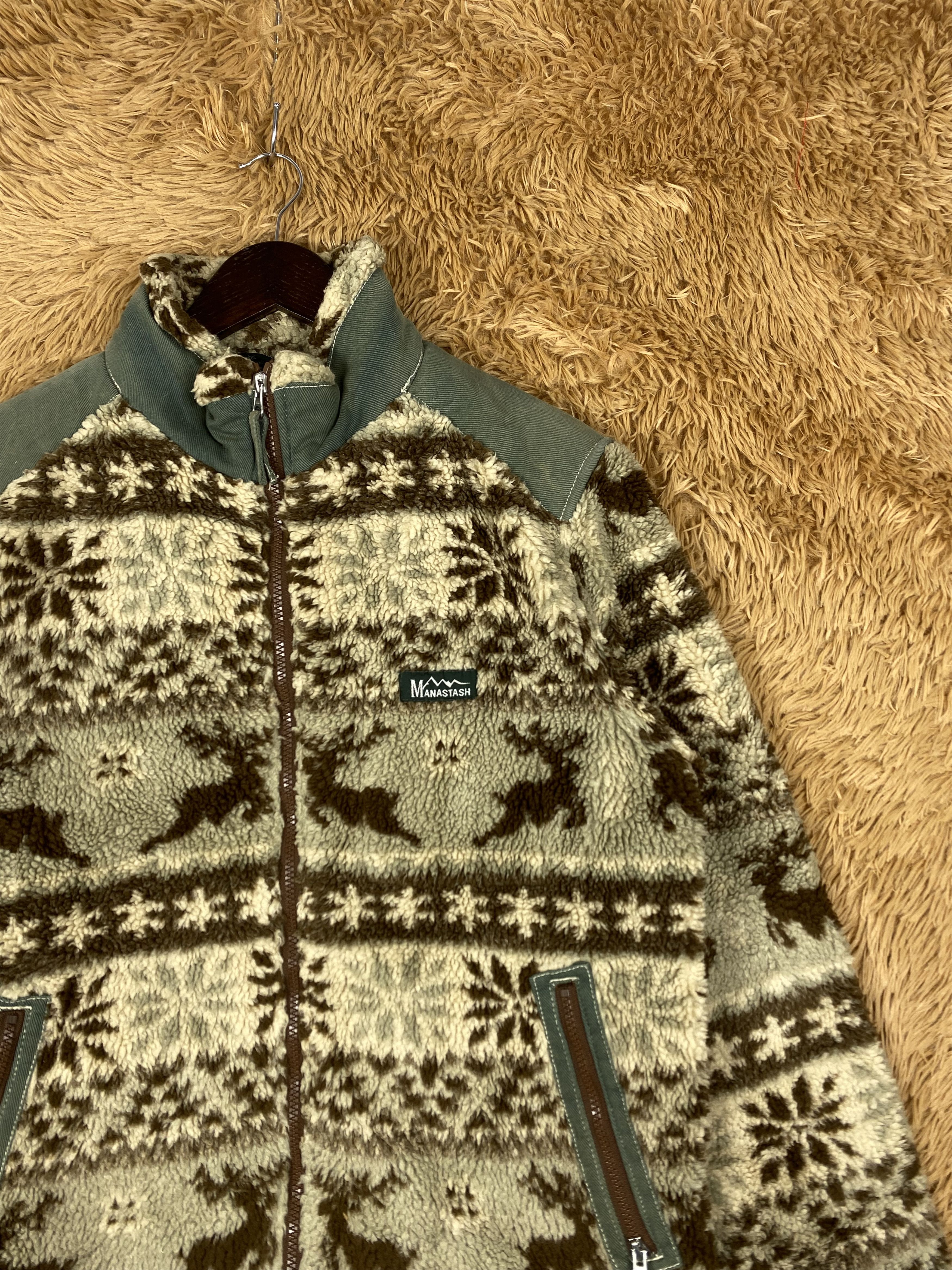 Manastash Vintage Manastash Fleece Jacket DJ0848 Size US L / EU 52-54 / 3 - 3 Thumbnail