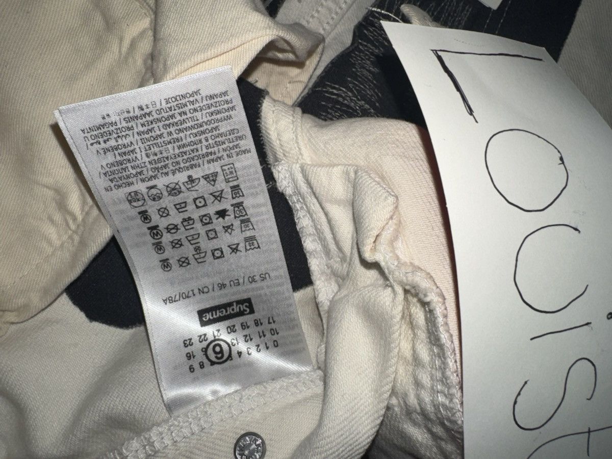 Maison Margiela × Supreme Supreme x MM6 Maison Margiela Distressed Loose Fit jean Size US 30 / EU 46 - 13 Thumbnail