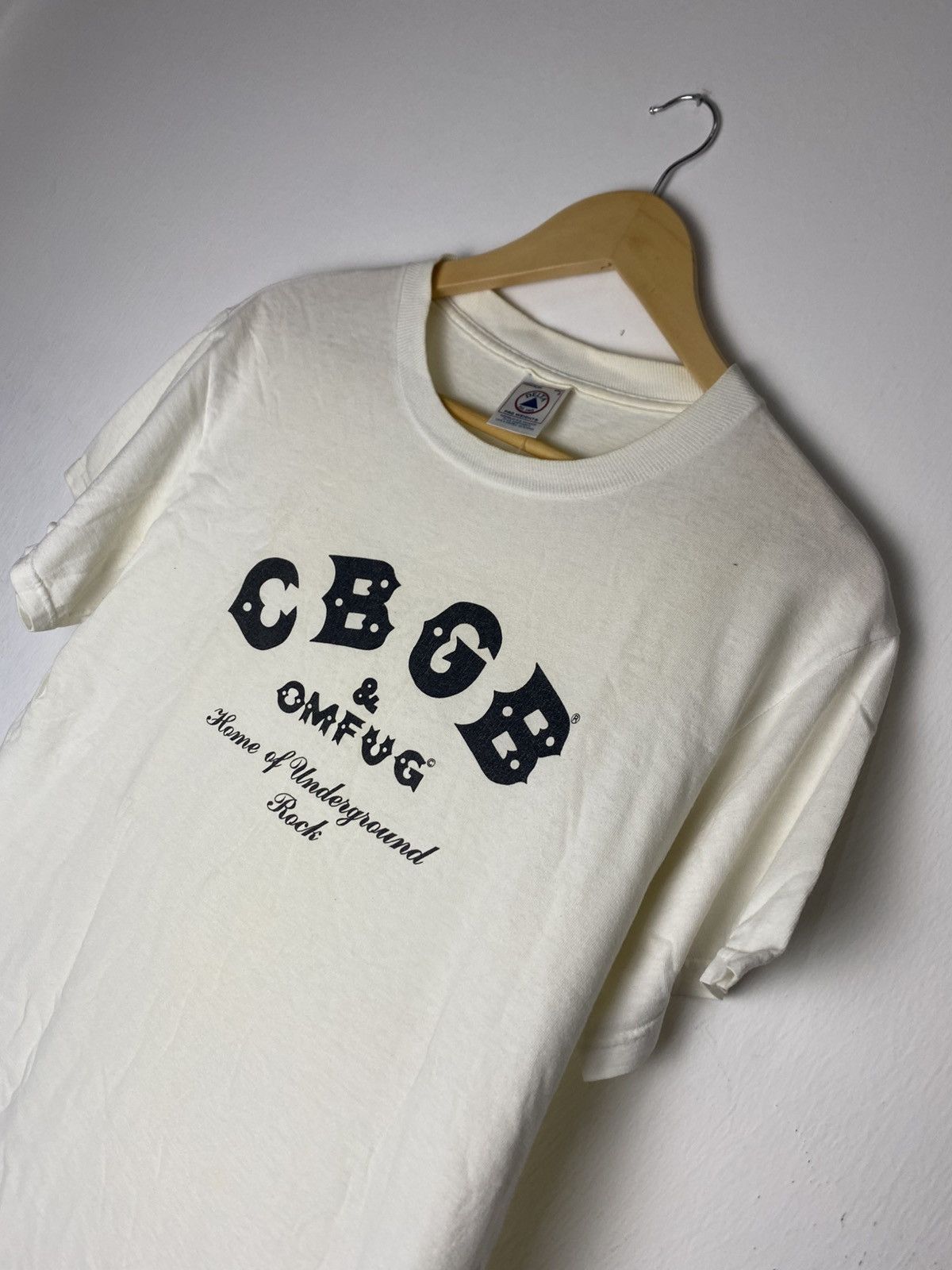 Band Tees Rare Vintage 90s CBGB & OMFUG (Punk) tee Size US M / EU 48-50 / 2 - 1 Thumbnail