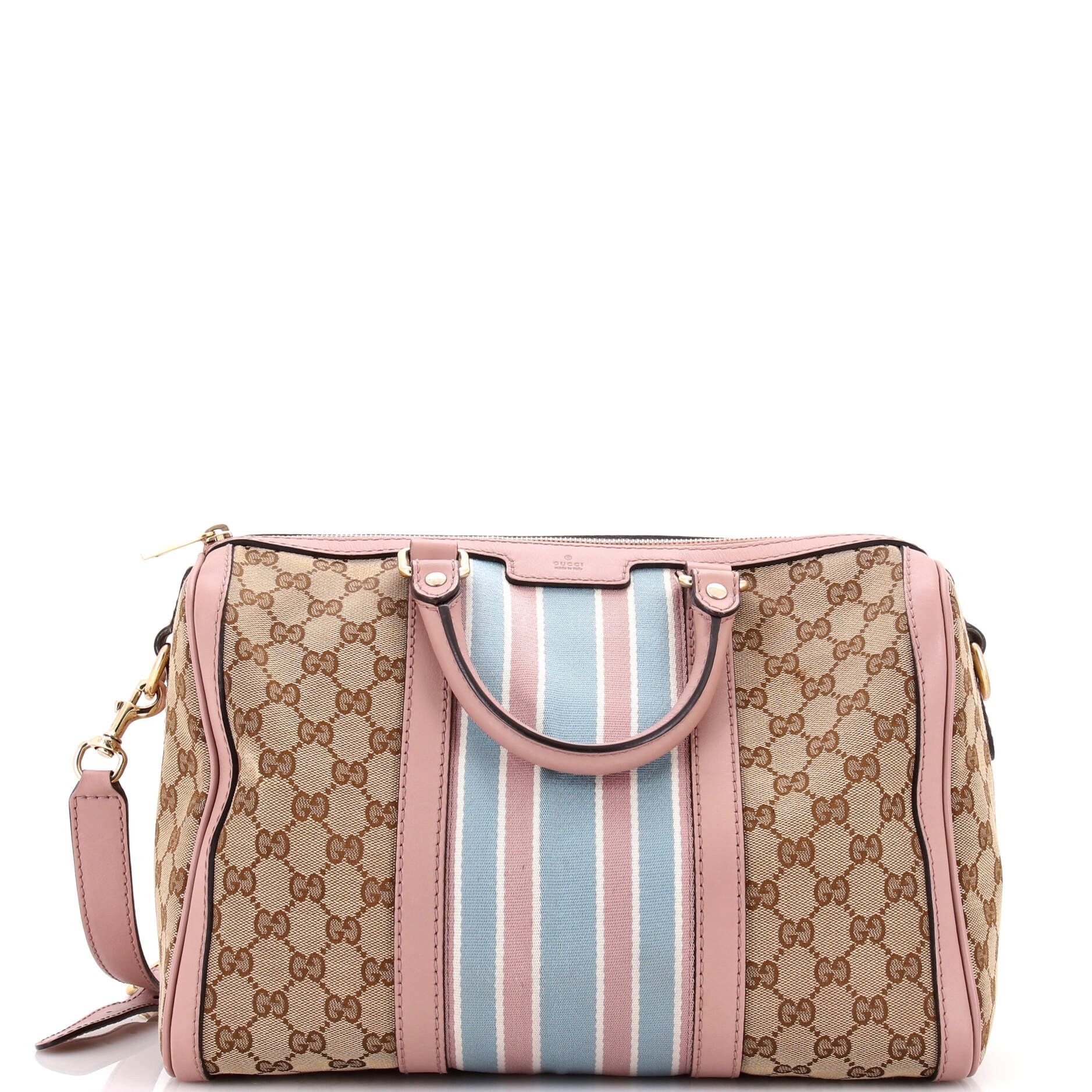 Gucci Vintage Web Boston Bag Size ONE SIZE - 1 Thumbnail