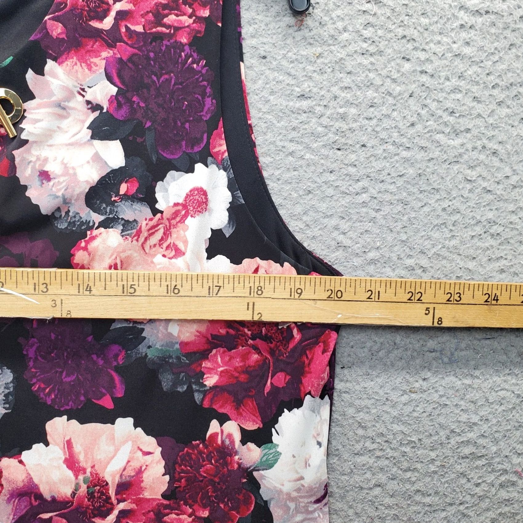 Calvin Klein Calvin Klein Tank Top Womens XL Multicolor Floral Sleeveless V-Neck Casual Shirt Ladies XL Size XL / US 12-14 / IT 48-50 - 4 Thumbnail