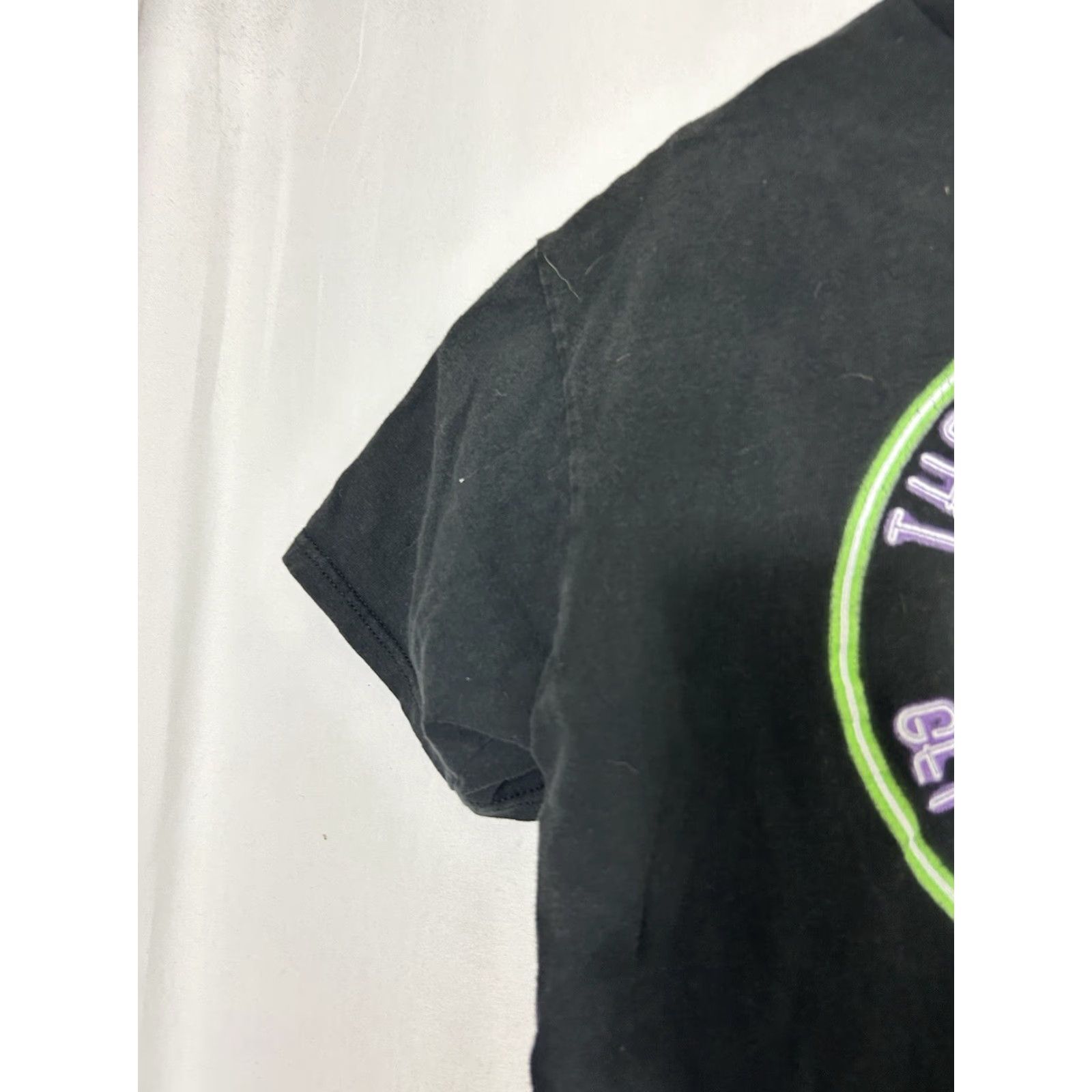 DC Comics VINTAGE DC Comics The Joker T-Shirt Mens L Black Crew Neck Short Sleeve Batman 90s Comics Movie DC Universe Logo Regular Mens Size US L / EU 52-54 / 3 - 2 Thumbnail