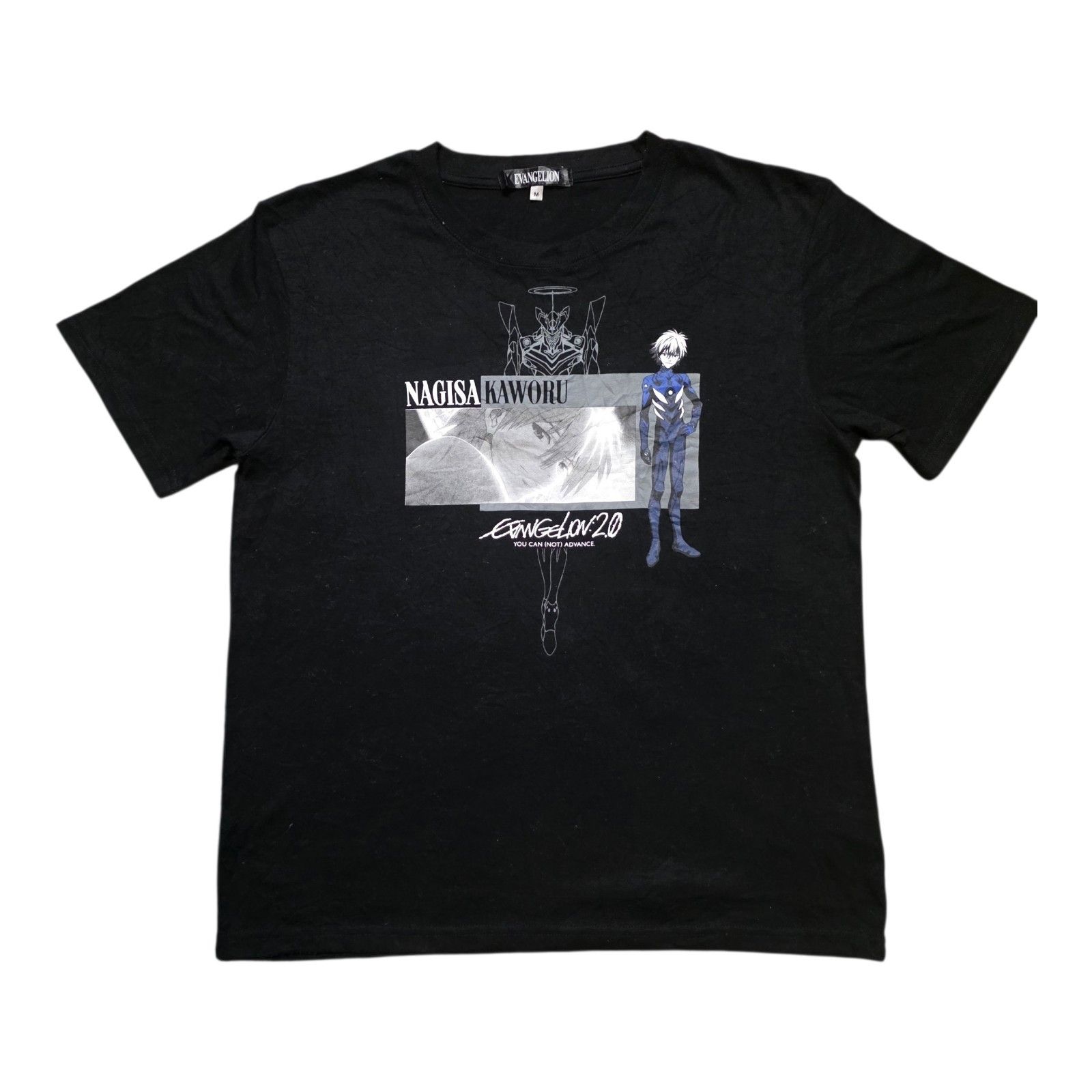 Anime Vtg Evangelion Neon Genesis x Nagisa Kaworu Size US M / EU 48-50 / 2 - 1 Thumbnail