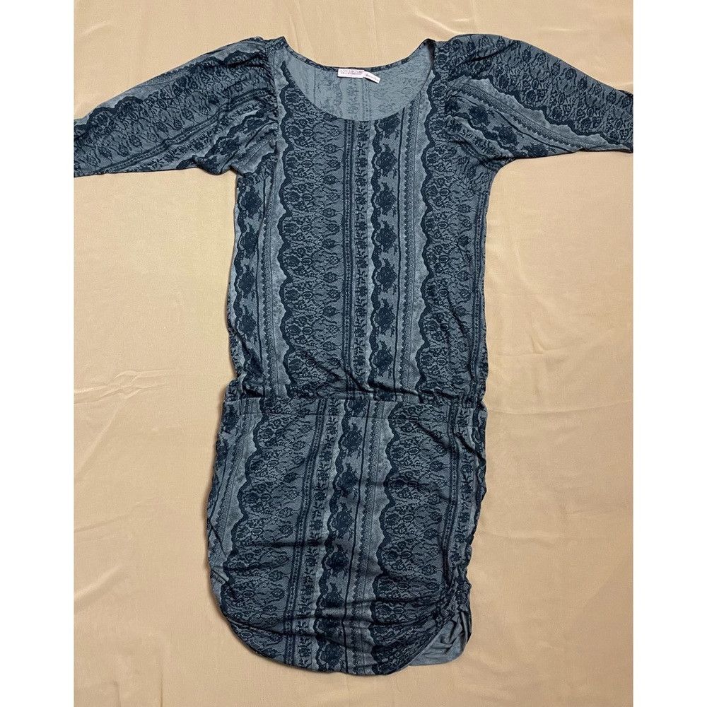 Juicy Couture Juicy Couture Lace Print Silk Blend Mini Dress Size L Size L / US 10 / IT 46 - 6 Thumbnail