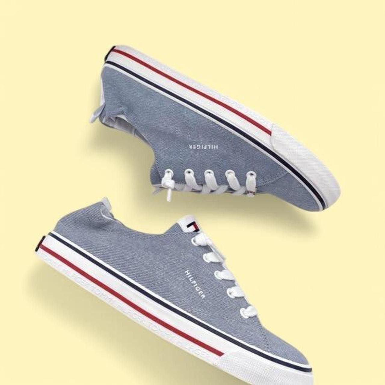 Tommy Hilfiger Tommy Hilfiger Odesi Denim Sneakers Size US 8.5 / IT 38.5 - 1 Thumbnail