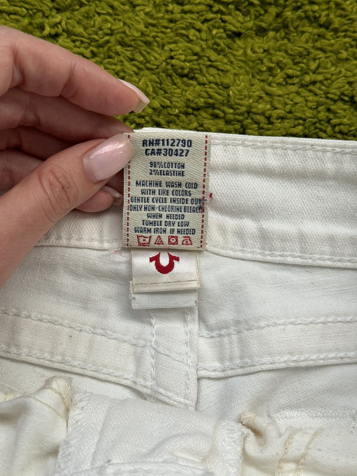 True Religion × Vintage 🇺🇸 True Religion Y2K vintage jeans denim made in USA Size 28" / US 6 / IT 42 - 9 Thumbnail