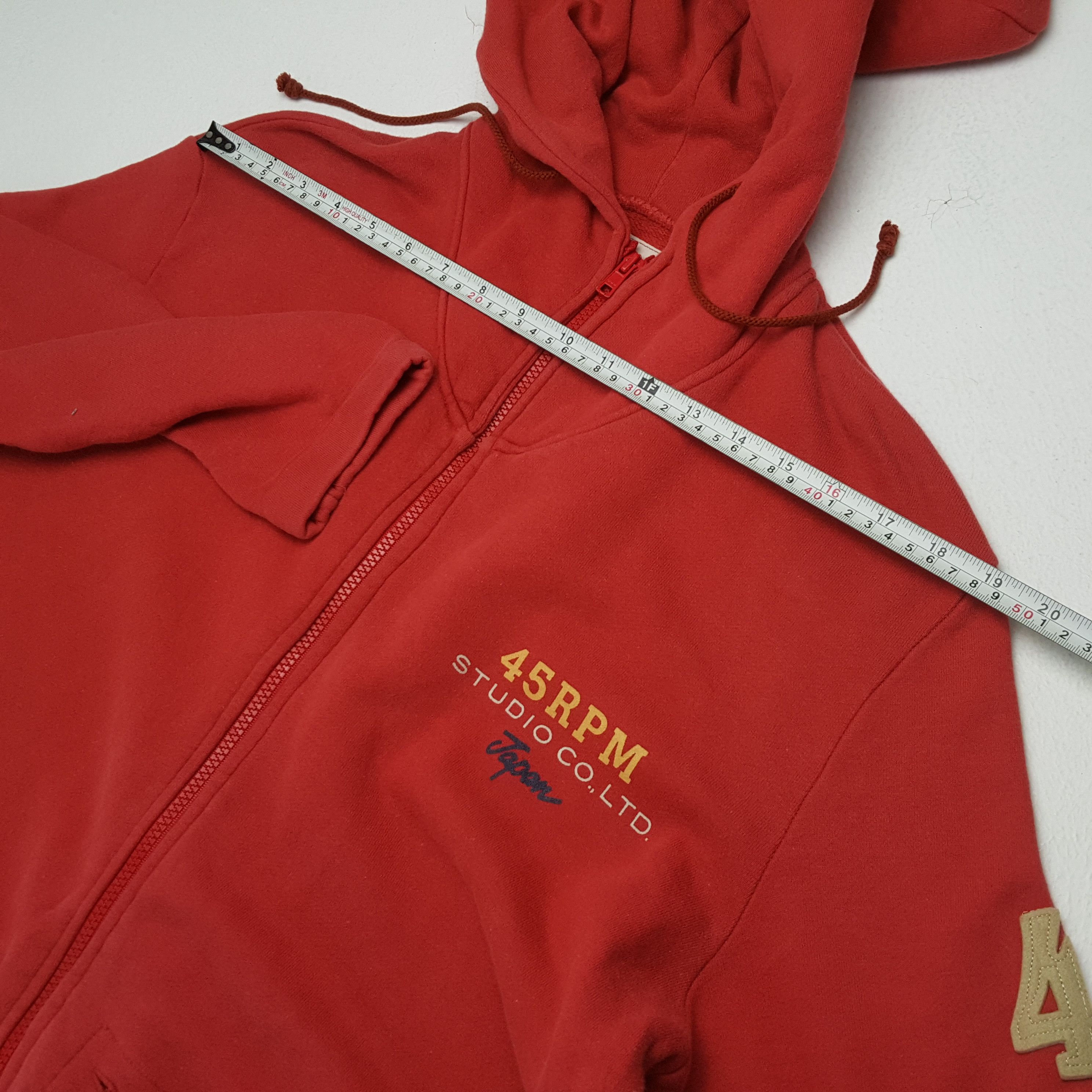 45rpm × Japanese Brand × Vintage 45RPM Japanese Brand Rare Design Zipper Hoodies Size US M / EU 48-50 / 2 - 5 Thumbnail