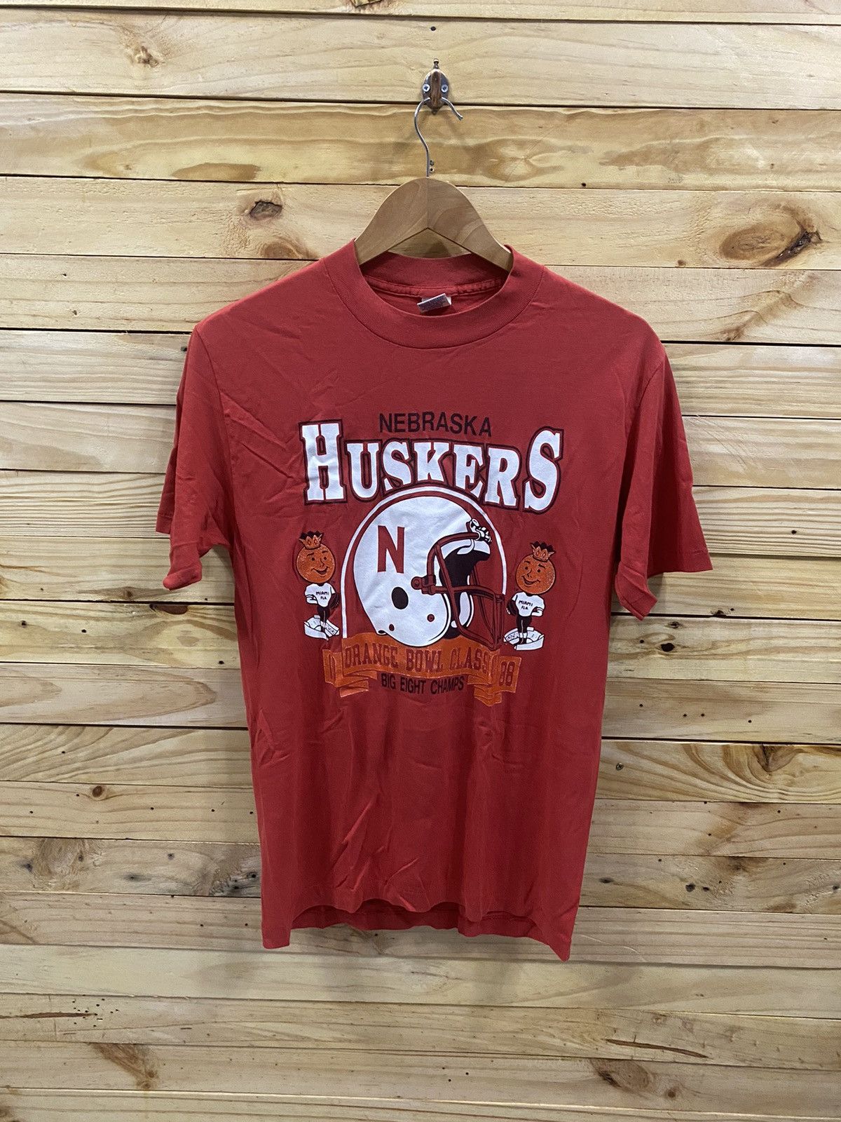 NFL × Vintage Vintage 80s nebraska huskers tee Size US S / EU 44-46 / 1 - 1 Thumbnail