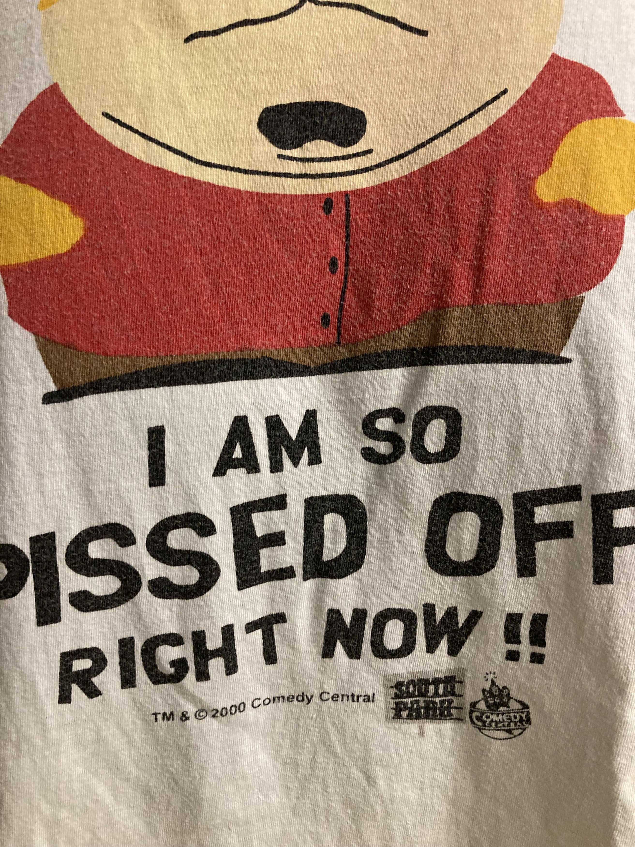 Vintage Vintage 2000 South Park Comedy Central Cartman T-Shirt Size US M / EU 48-50 / 2 - 5 Thumbnail