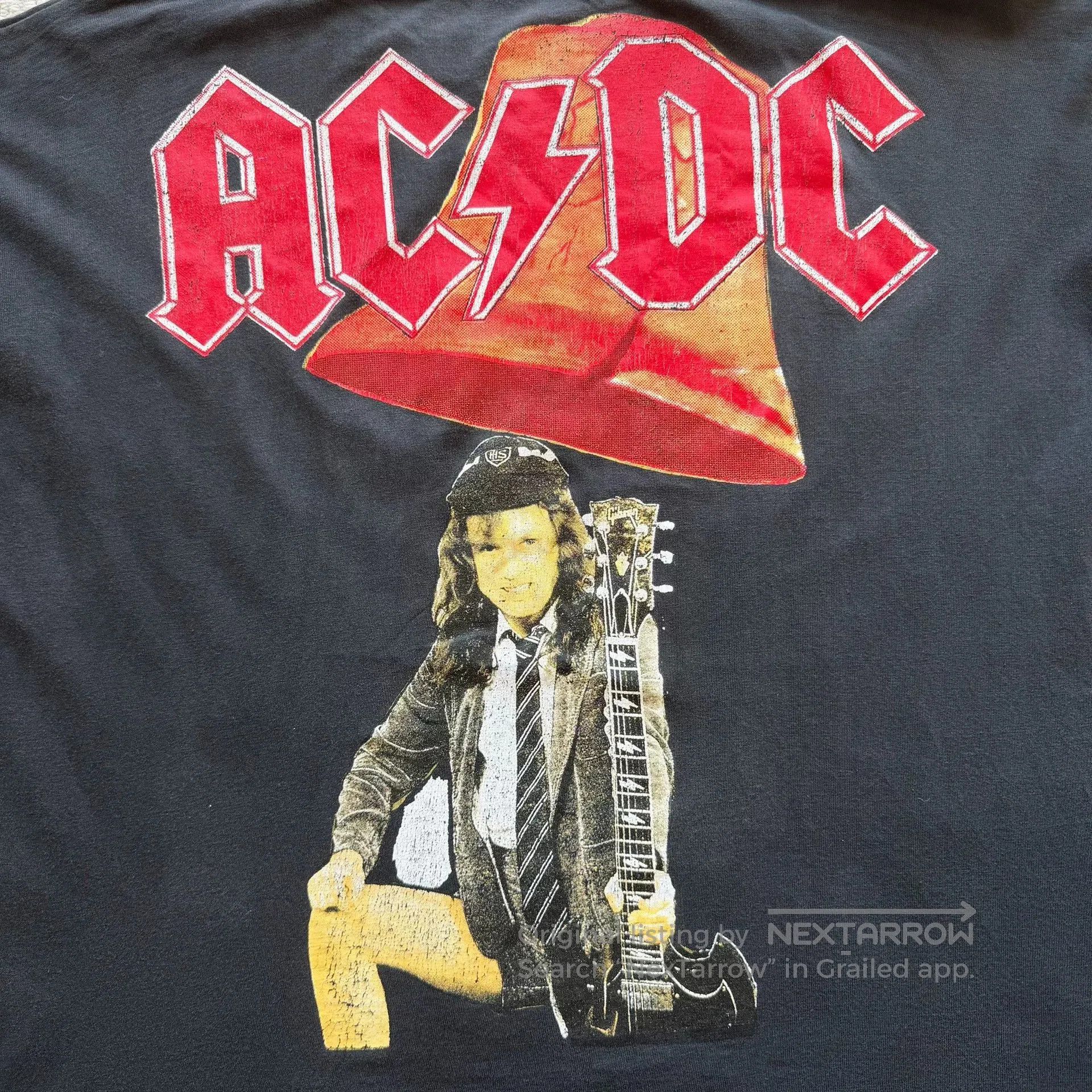 Vintage Vintage 90s ACDC Band Tee. Size US M / EU 48-50 / 2 - 5 Thumbnail