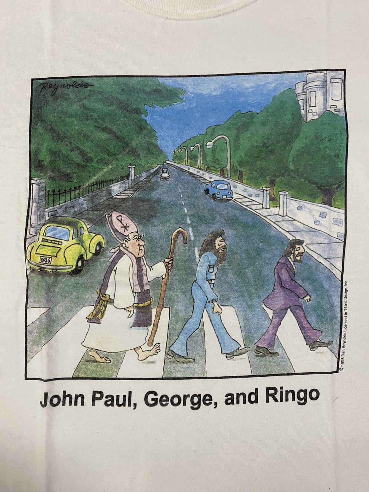 Band Tees Vintage 1998 John Paul, George And Ringo Size US S / EU 44-46 / 1 - 4 Thumbnail