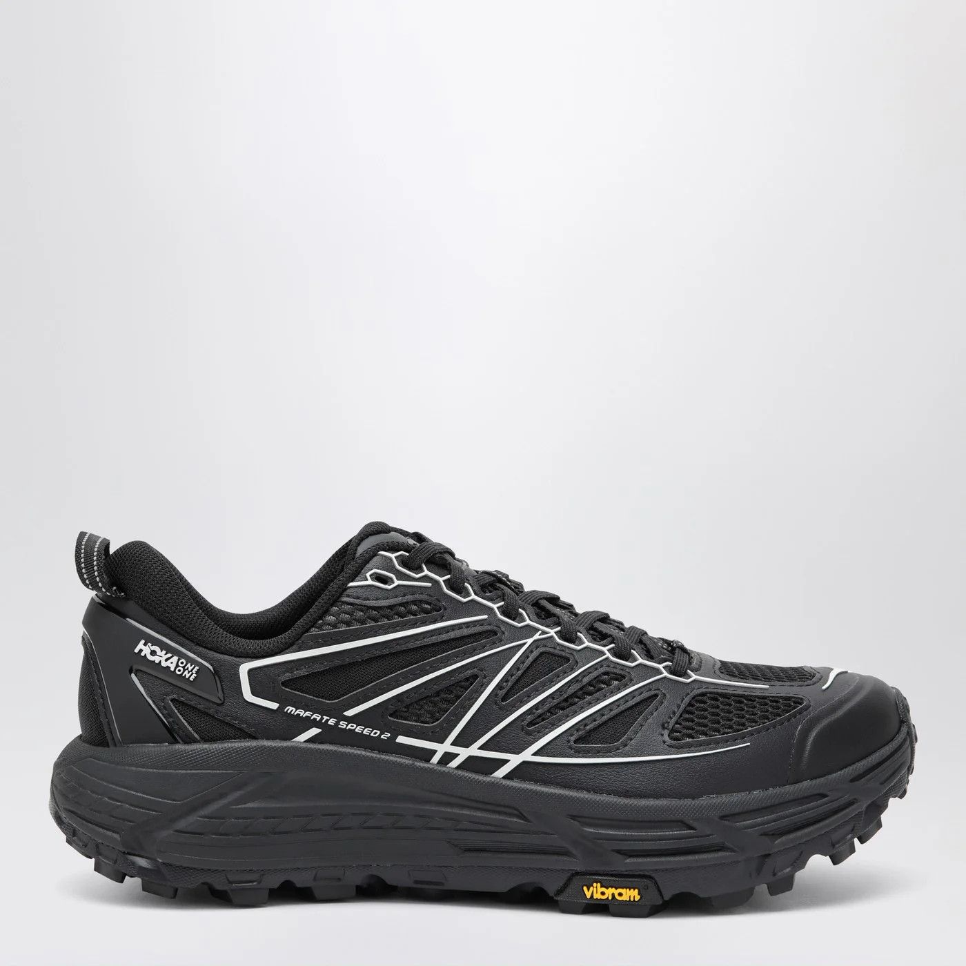 Hoka o1d2blof0426 Speed 2 Low-Top Sneakers in White/Black Size US 8 / EU 41 - 1 Thumbnail