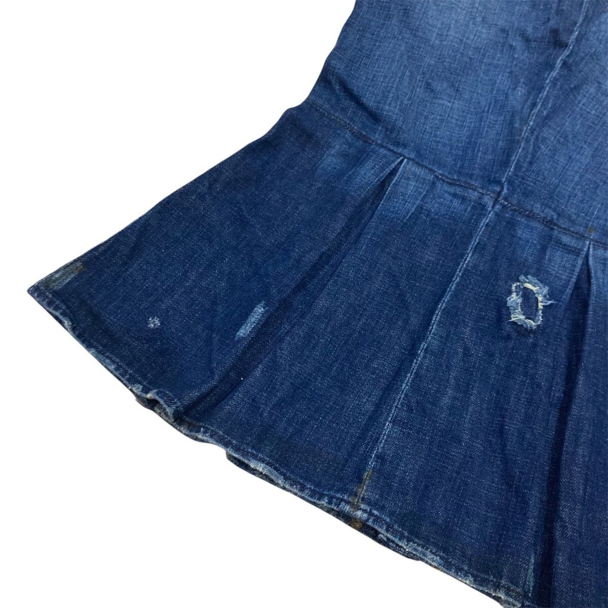 Polo Ralph Lauren POLO RALPH LAUREN DENIM MIDI SKIRT Size 28" / US 6 / IT 42 - 6 Thumbnail