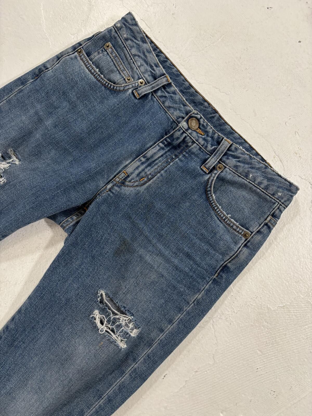 Saint Laurent Paris Saint Laurent 2014 D07 Crash Denim Size US 28 / EU 44 - 3 Thumbnail