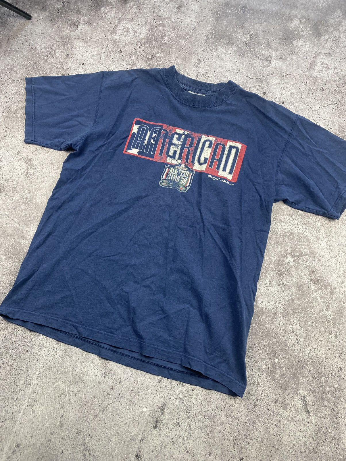 MLB × Majestic × New York Yankees New York Yankees 1999 Majestic MLB American Boston Shirt Size US XL / EU 56 / 4 - 2 Thumbnail