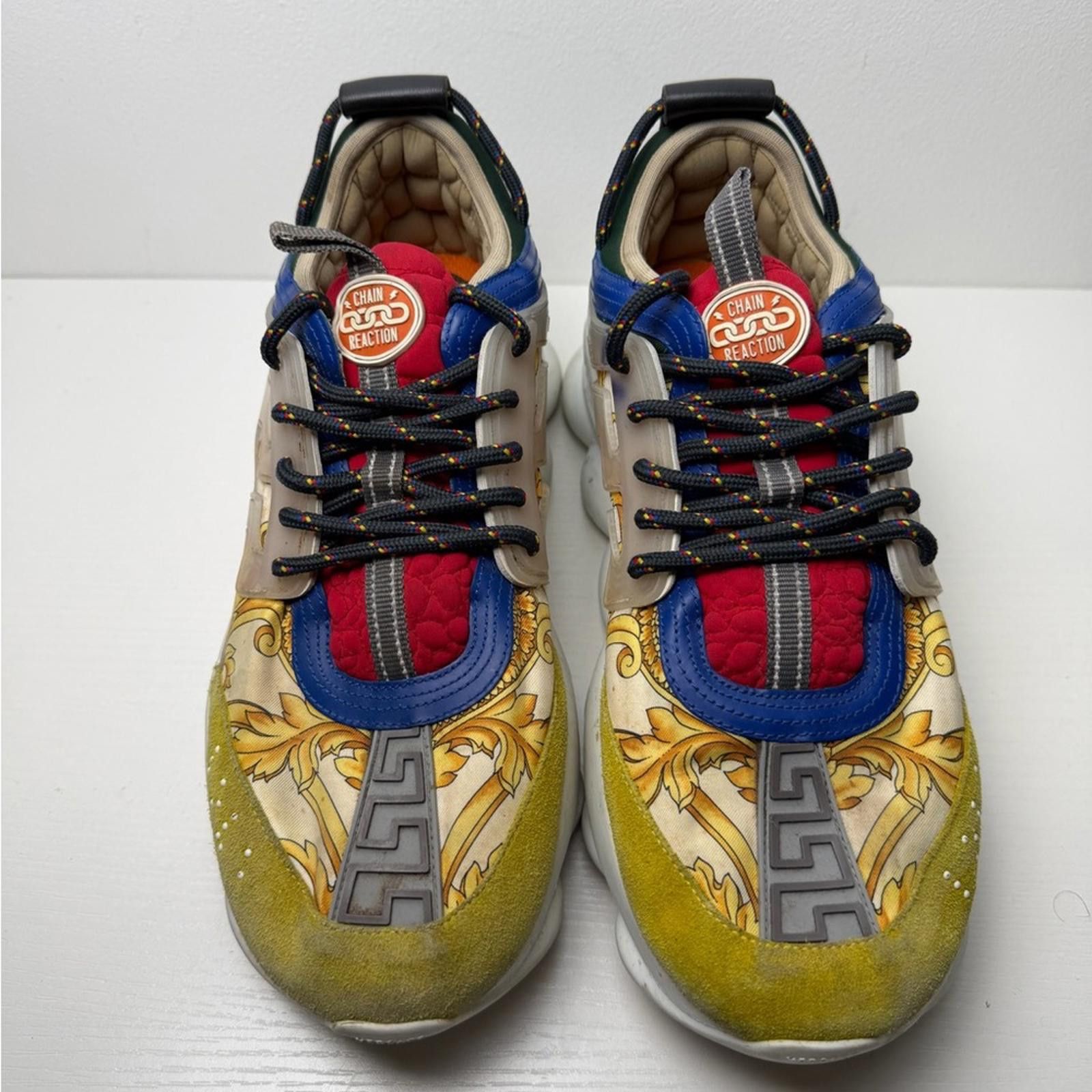 Versace Versace Chain Reaction Sneakers Men’s SZ 43.5 US 10.5 Size US 10.5 / EU 43-44 - 2 Thumbnail