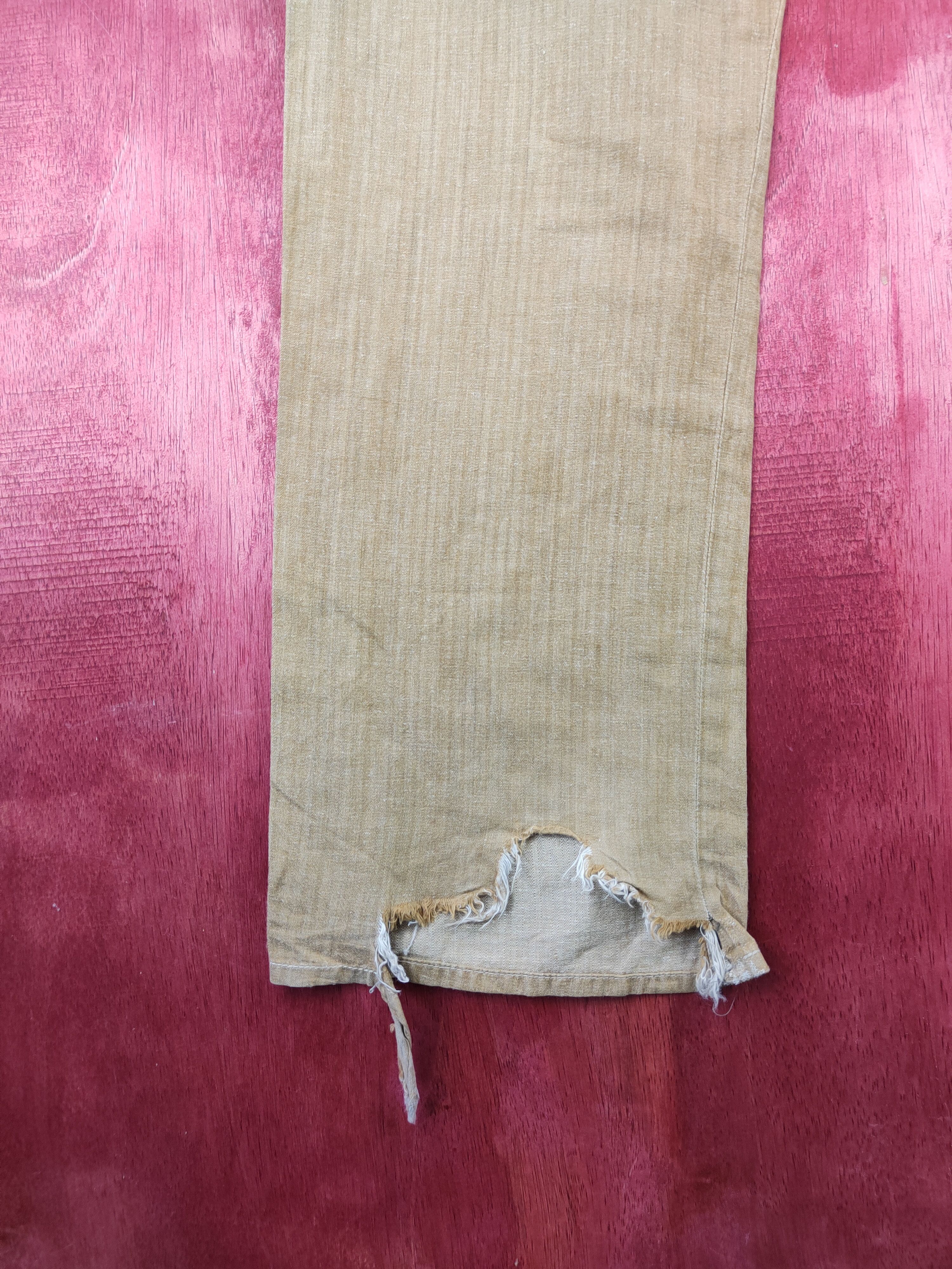 Japanese Brand Concave.attempt Brown vintage japan Casual Pants #S1475 Size US 31 - 9 Thumbnail