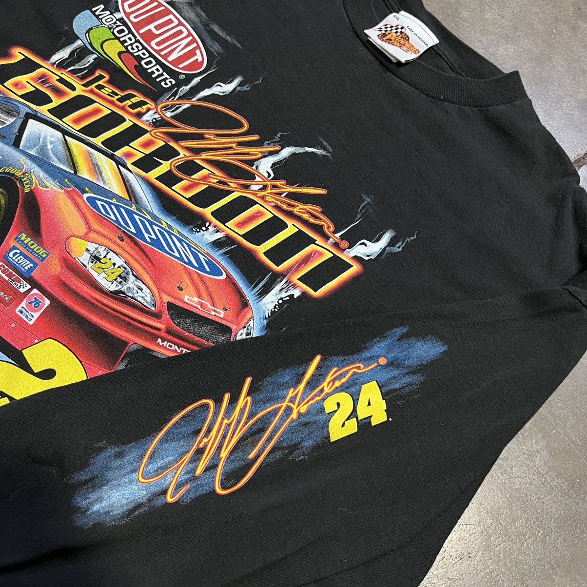 NASCAR × Vintage × Winners Circle Vintage Jeff Gordon NASCAR Long Sleeve Graphic Tee Flames Size US XL / EU 56 / 4 - 4 Thumbnail
