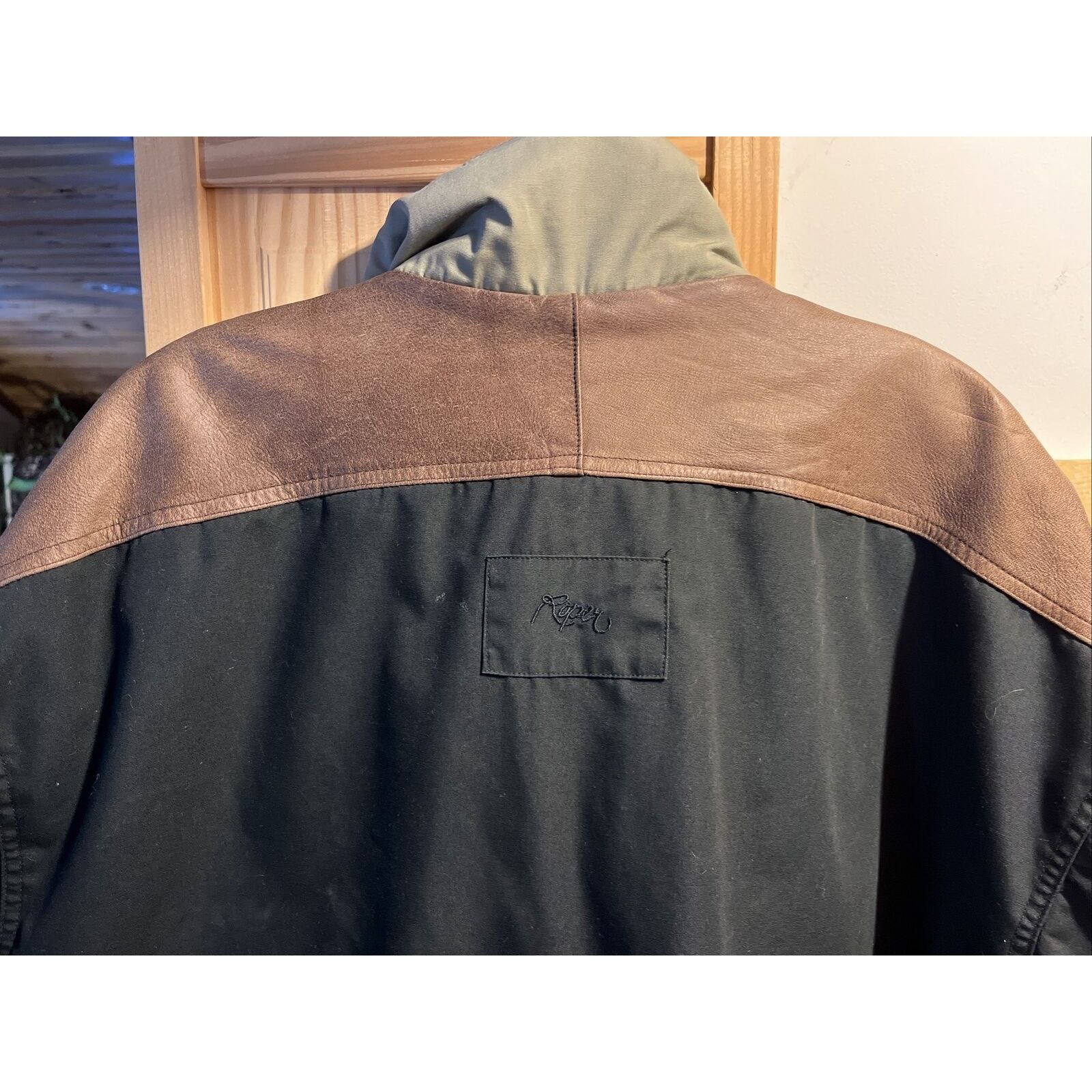 Roper Roper Range Gear Men's Size Large Black Flannel Lined Coat Size US L / EU 52-54 / 3 - 11 Thumbnail