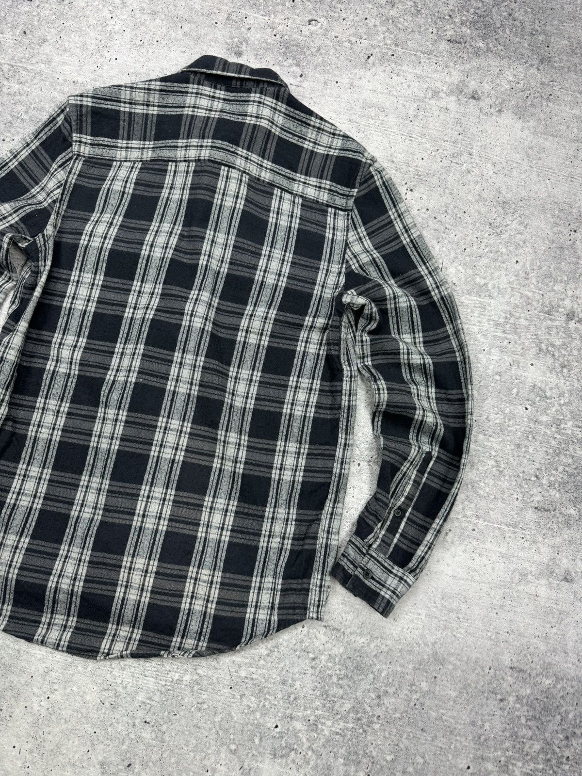 Flannel Vintage Y2K Plaid Flannel Checkered Shirt Travis Scott Style Size US S / EU 44-46 / 1 - 17 Thumbnail