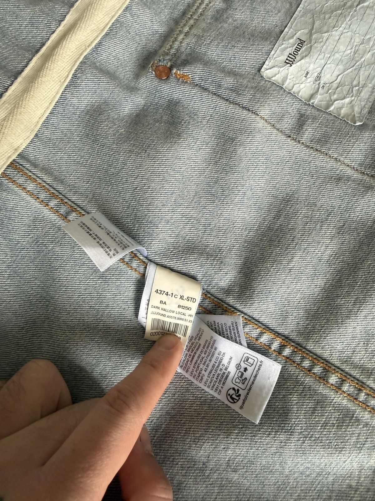 JJJJound × Levi's LEVI'S® X JJJJOUND Size US XL / EU 56 / 4 - 8 Thumbnail