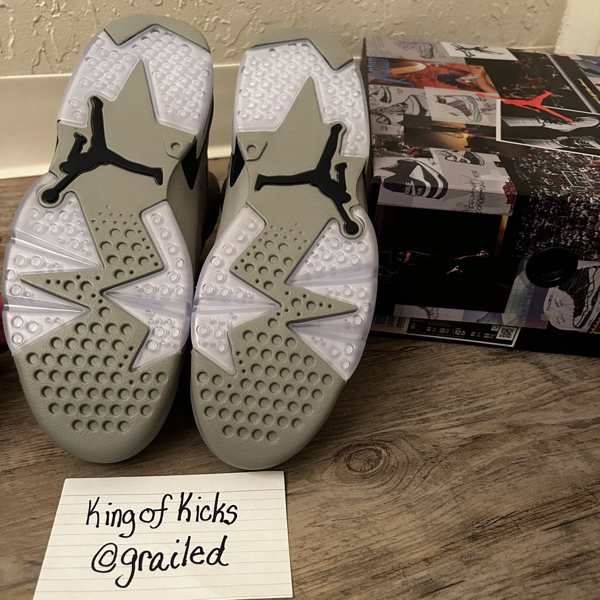 Jordan Brand × Nike Air Jordan 6 Retro ‘Georgetown’ Size US 11 / EU 44 - 6 Thumbnail