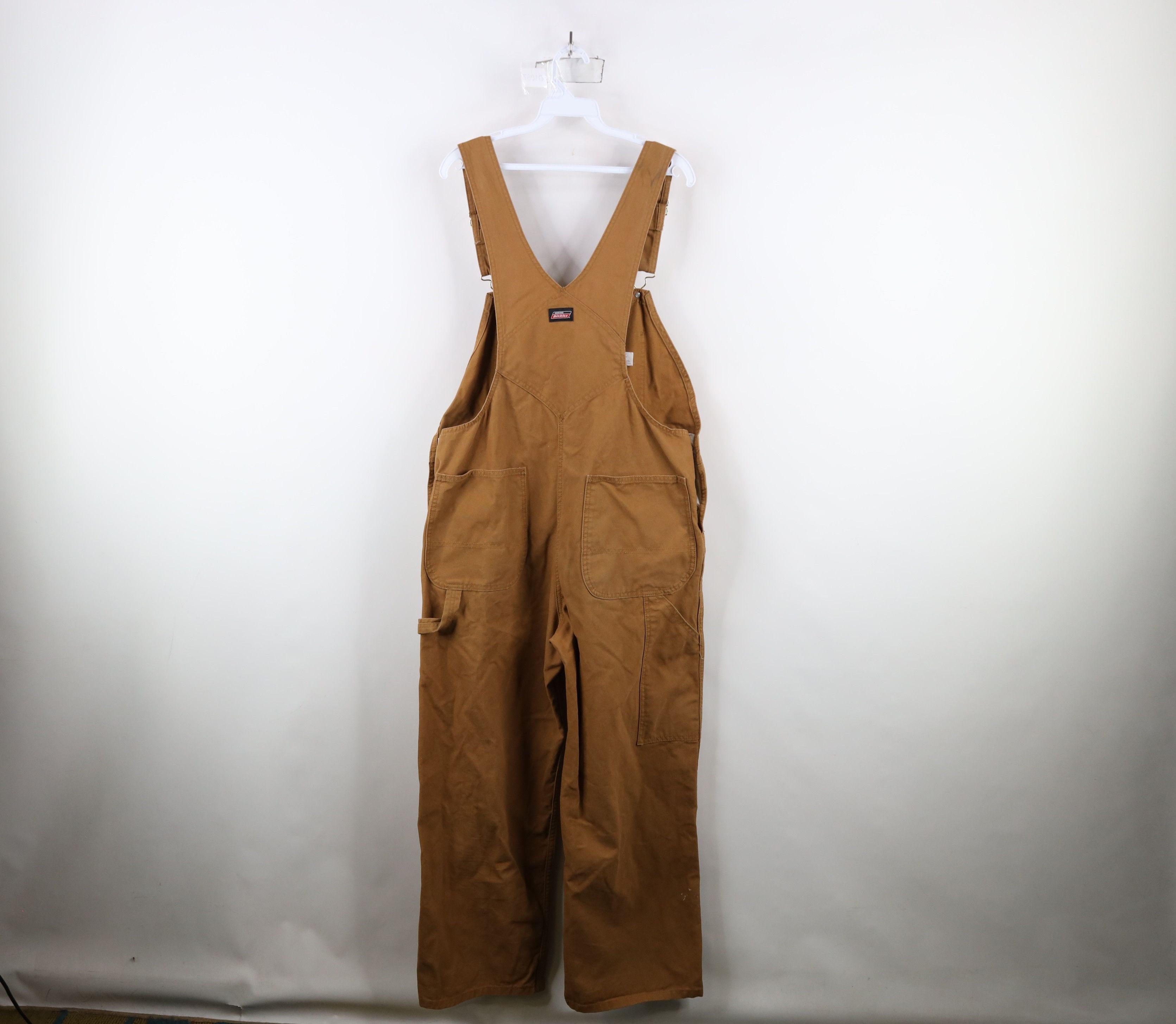 Dickies × Vintage Vintage Dickies Mens 32x30 Distressed Spell Out Wide Leg Can Size US 32 / EU 48 - 19 Thumbnail