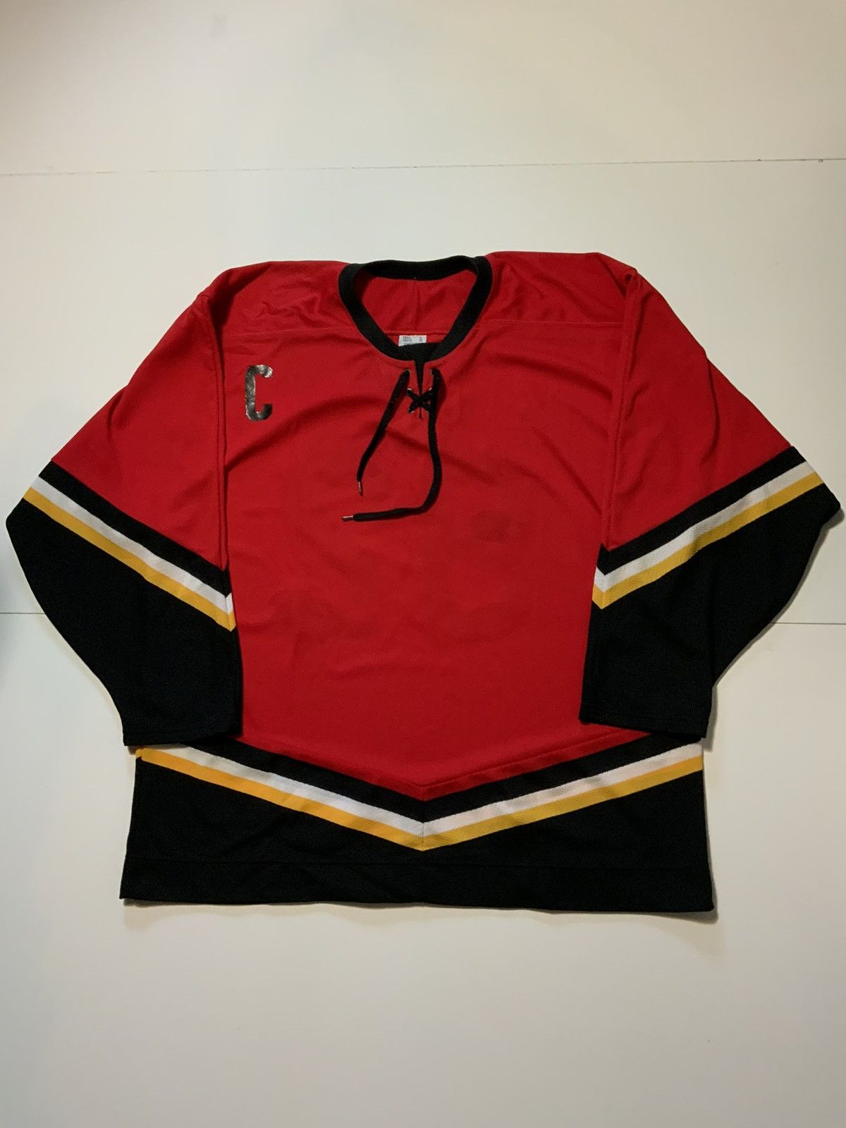 Ccm × NHL × Vintage Vintage CCM Pro Mesh Tie Lace Up NHL ECHL Hockey Jersey Size US XL / EU 56 / 4 - 1 Thumbnail