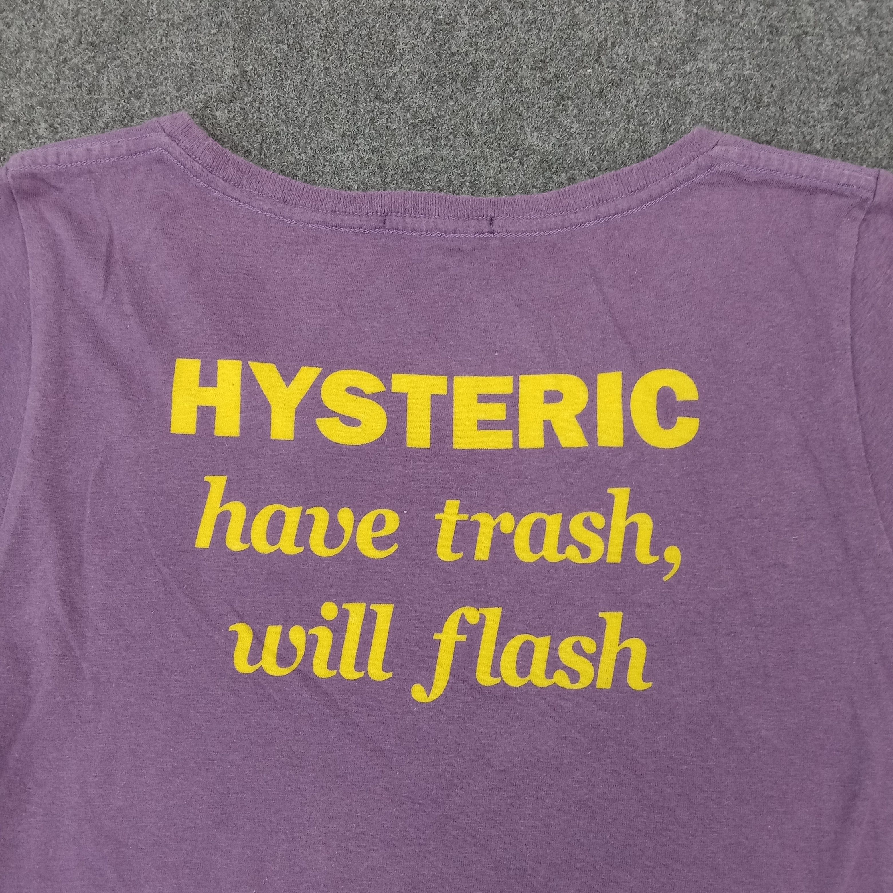 Hysteric Glamour Hysteric Glamour Japanese Brand Naked Tshirt C267N19 Size XS / US 0-2 / IT 36-38 - 5 Thumbnail